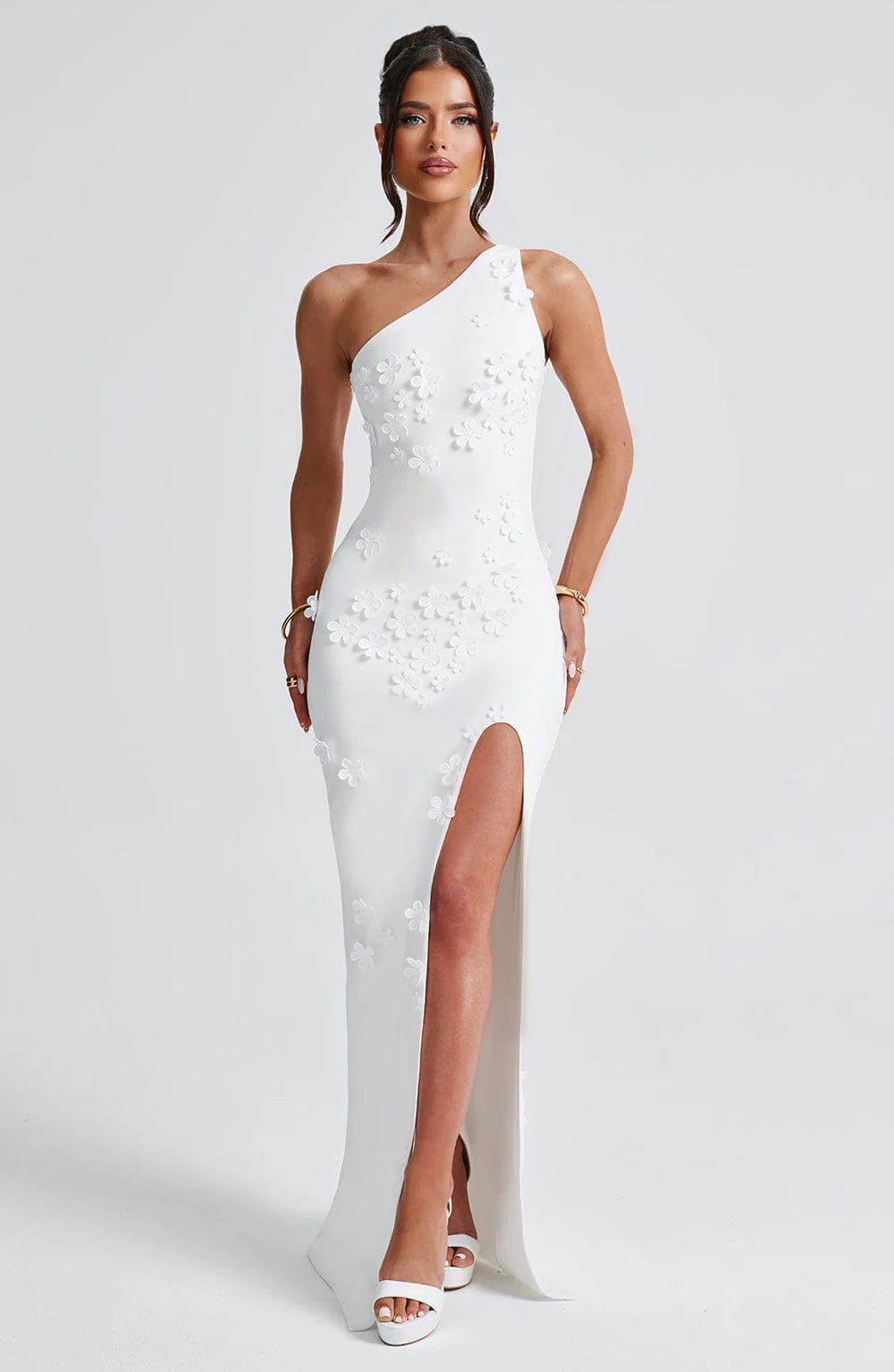 Cynthia Maxi Dress - Ivory - Image 6