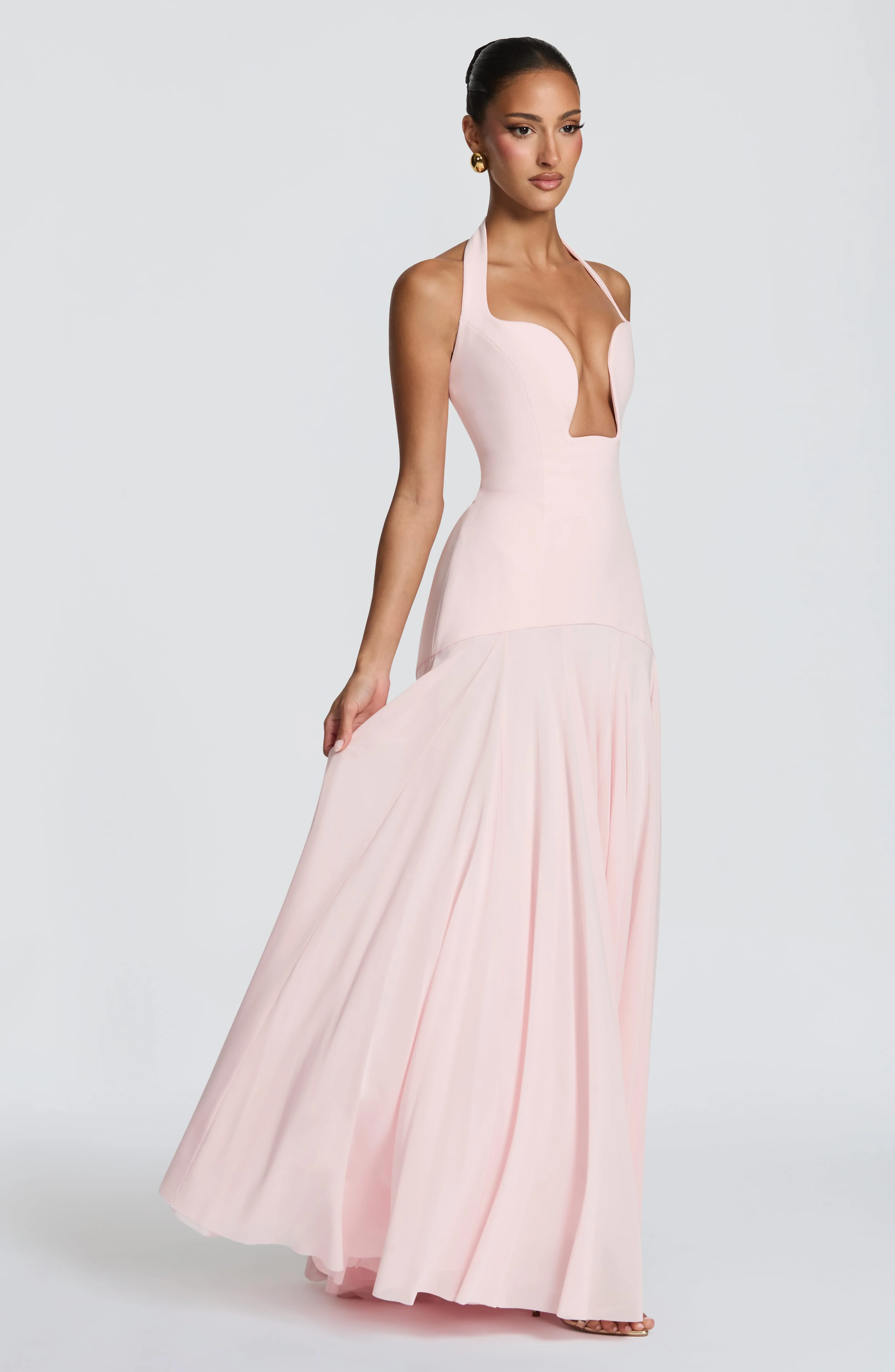 Cyrene Maxi Dress - Blush - Image 3