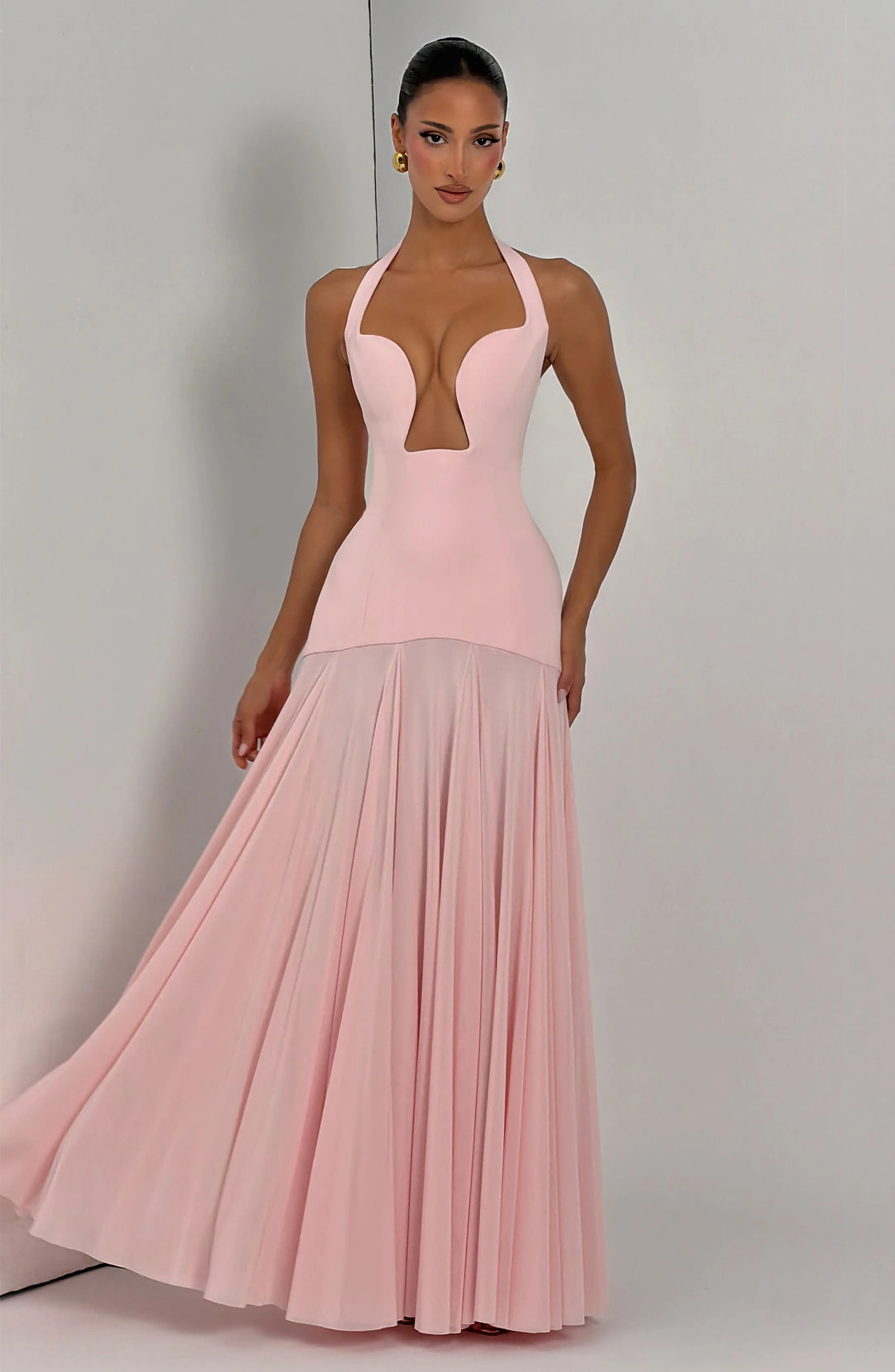 Cyrene Maxi Dress - Blush - Image 7