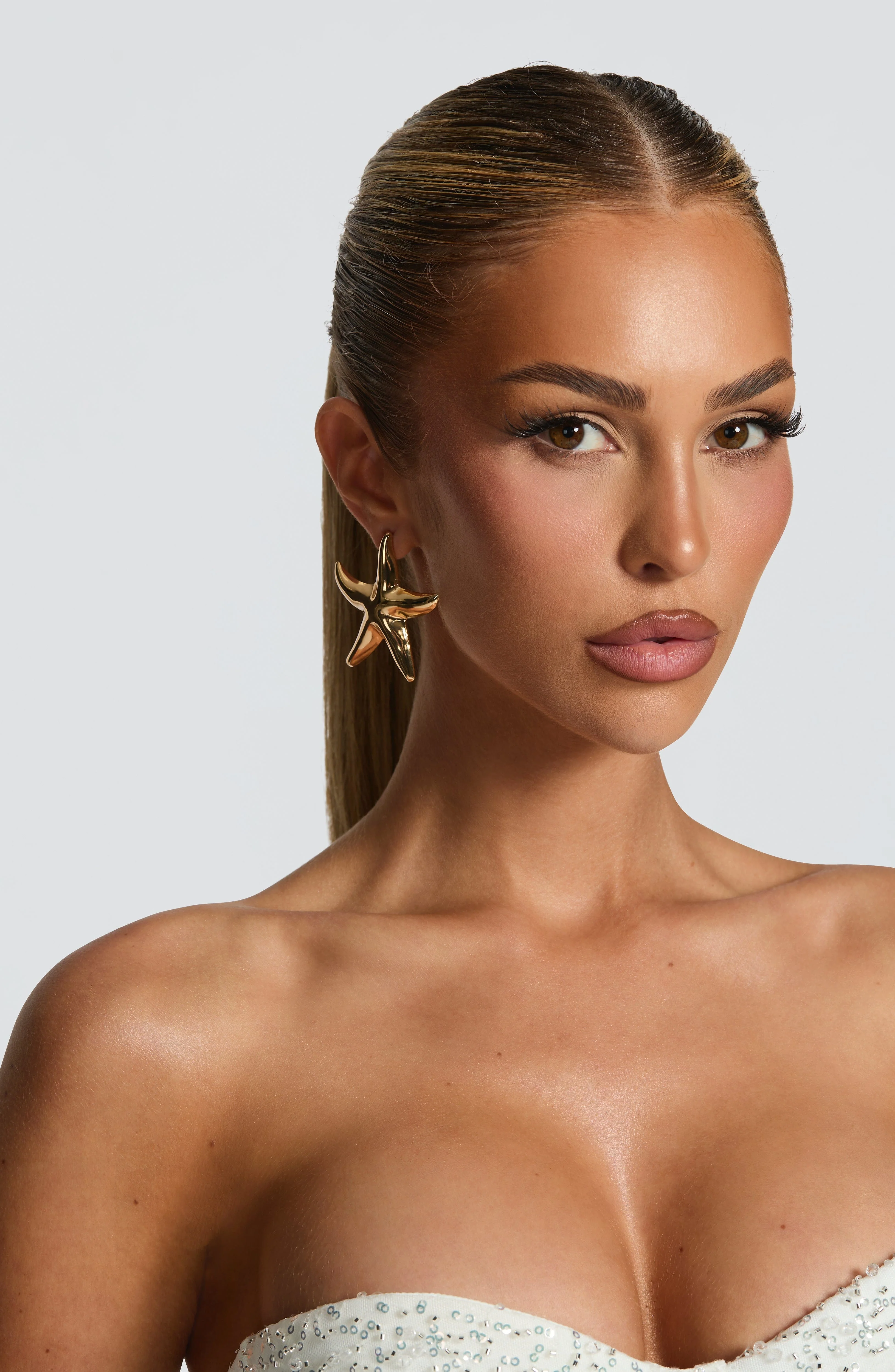 Dakona Earrings - Gold - Image 4