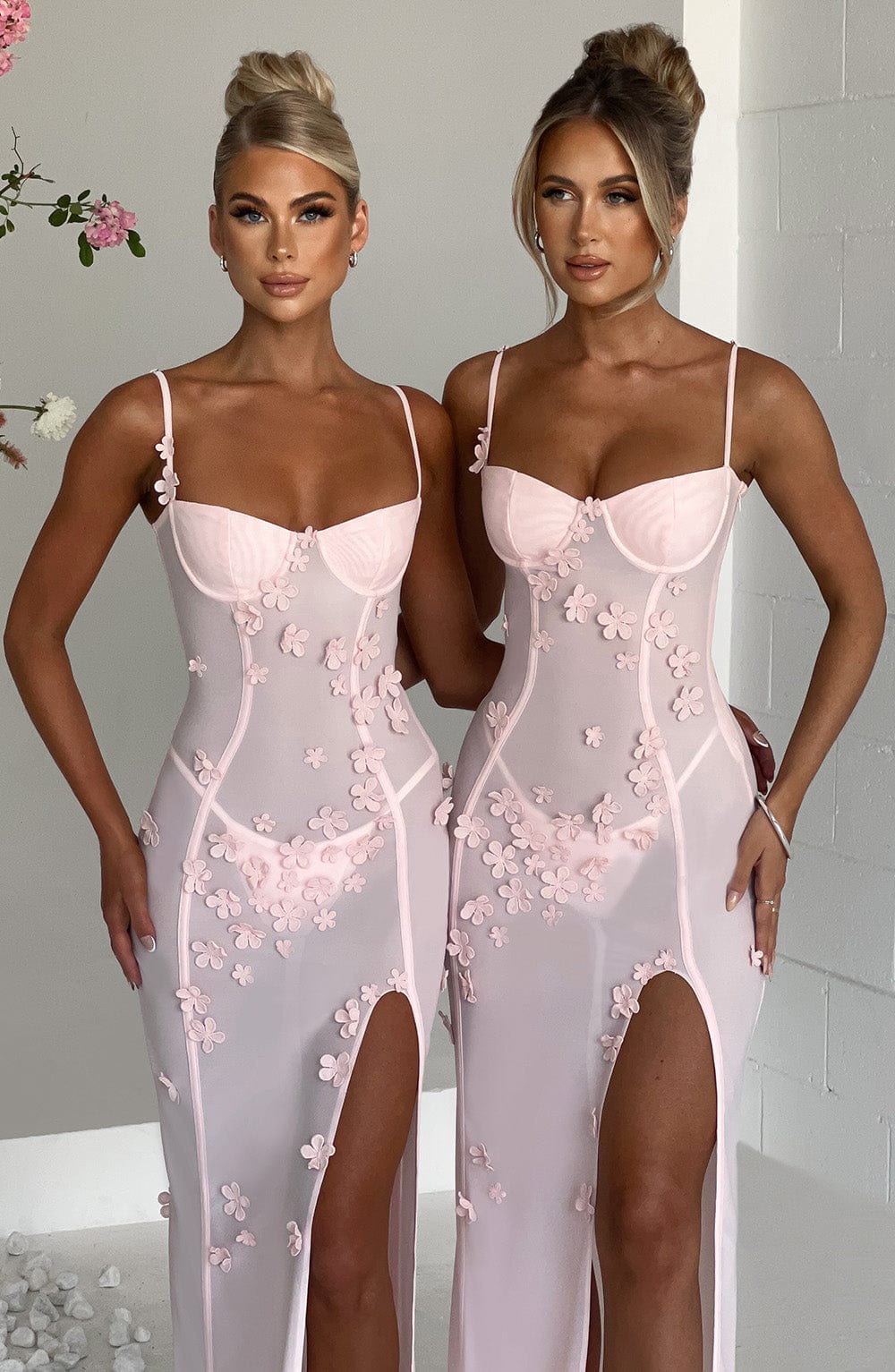 Dalary Maxi Dress - Blush - Image 6