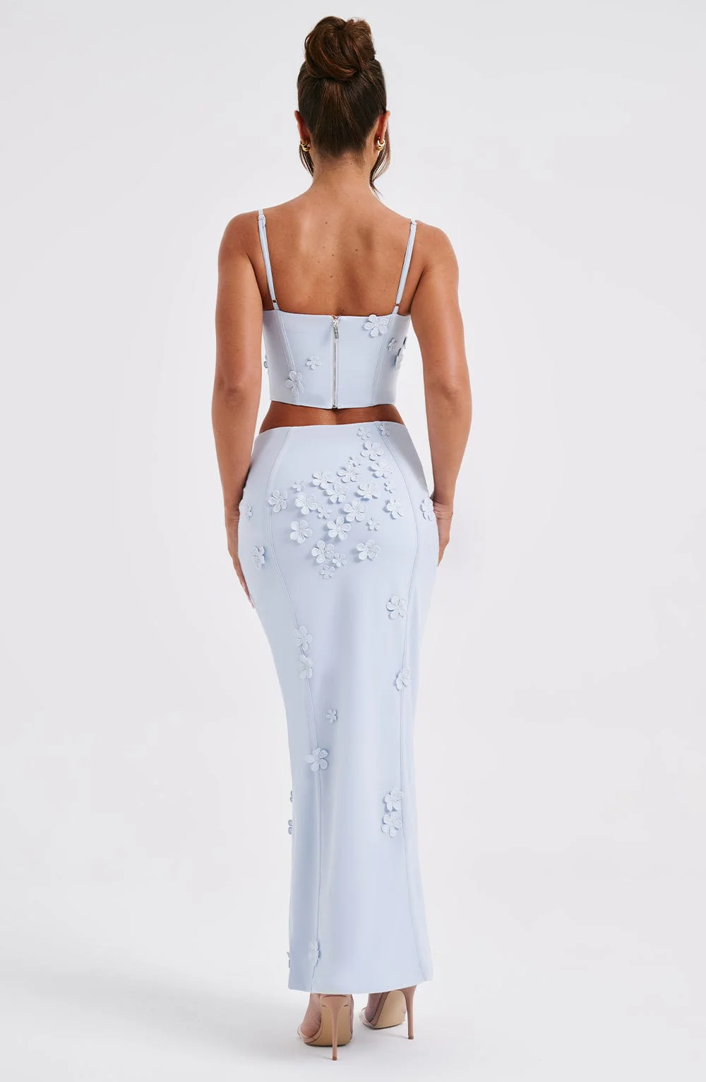 Dalary Maxi Skirt - Blue - Image 2