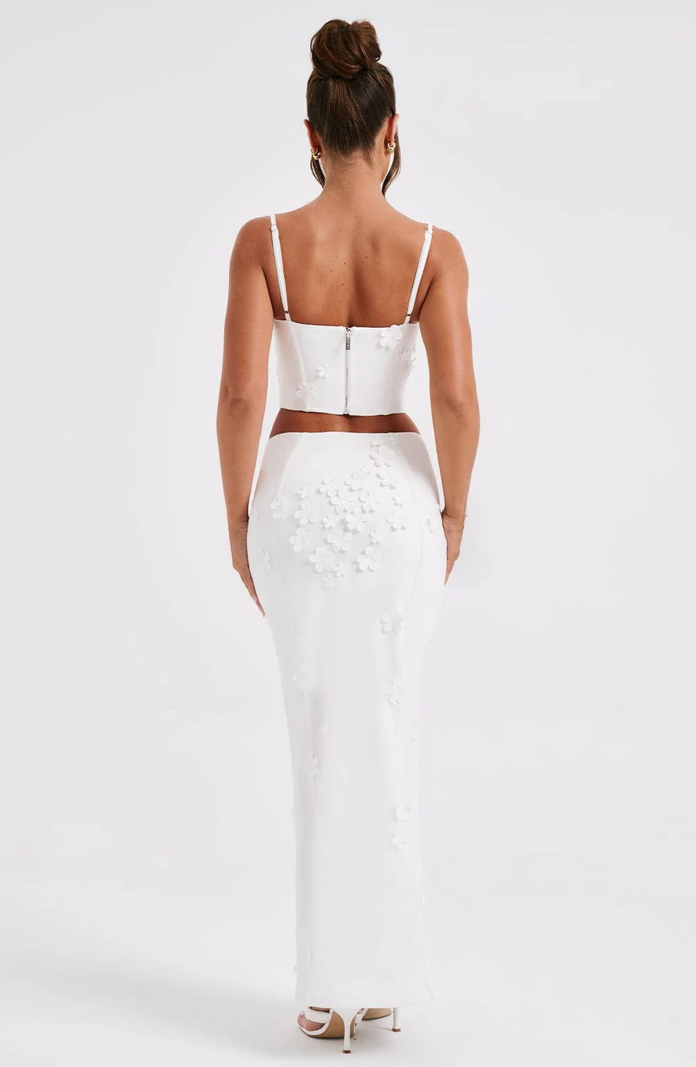 Dalary Maxi Skirt - White - Image 2