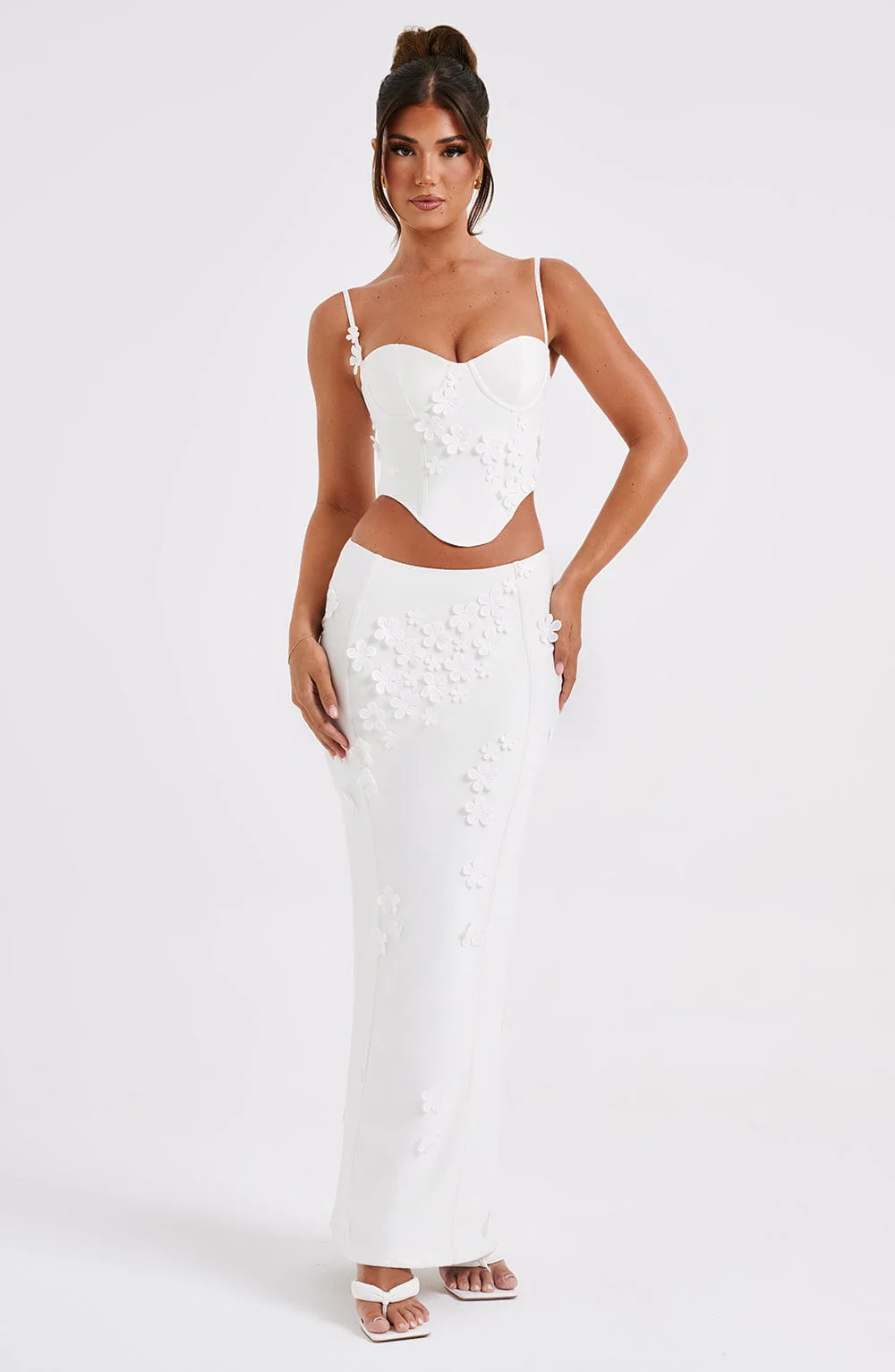 Dalary Maxi Skirt - White - Image 4