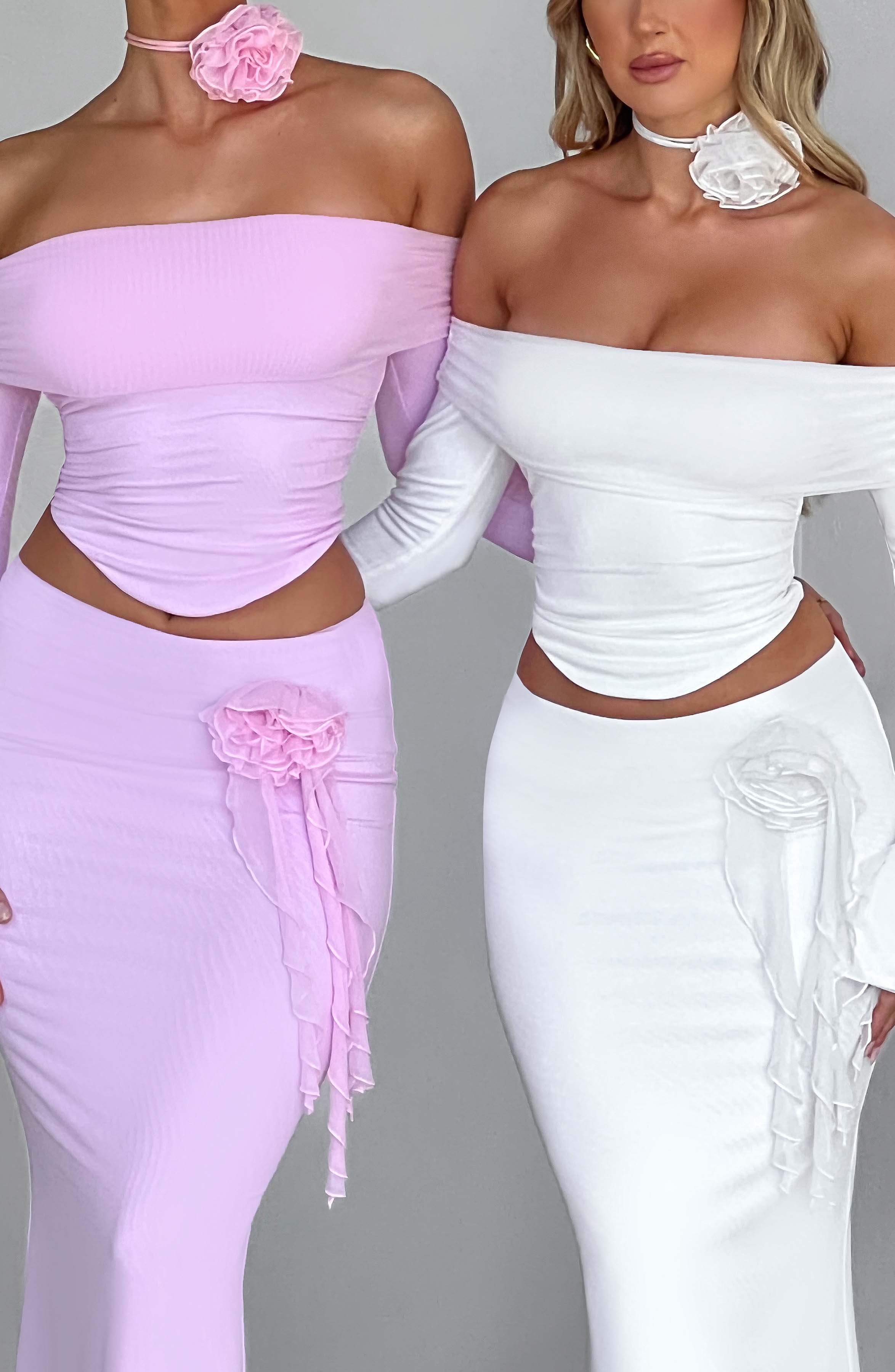 Deema Maxi Skirt - Ivory - Image 4