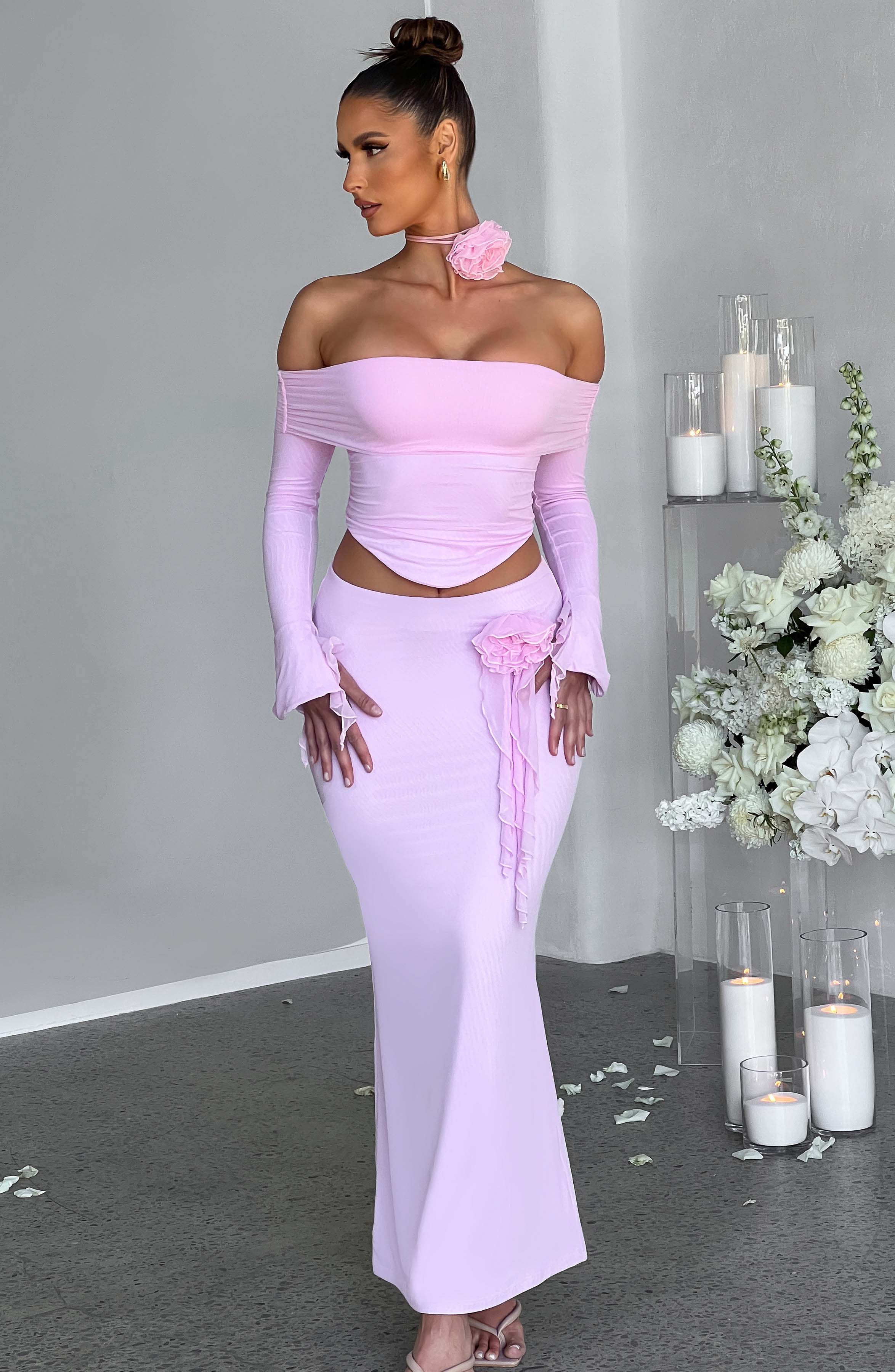 Deema Maxi Skirt - Pink - Image 2