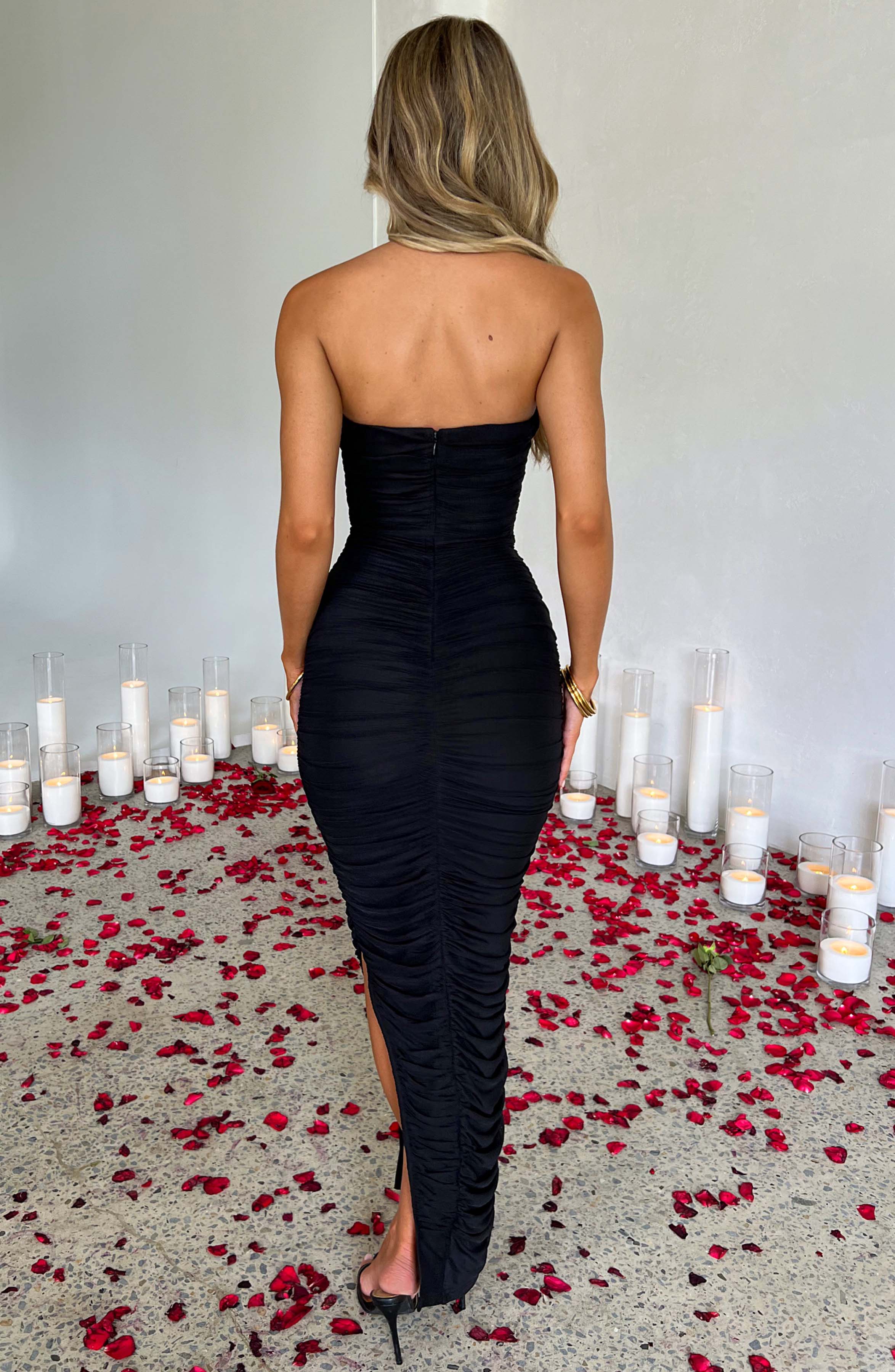 Demi Maxi Dress - Black - Image 9