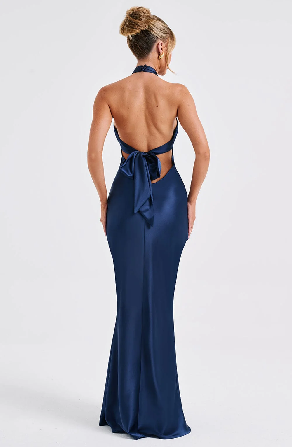 Dimitra Maxi Dress - Navy - Image 4