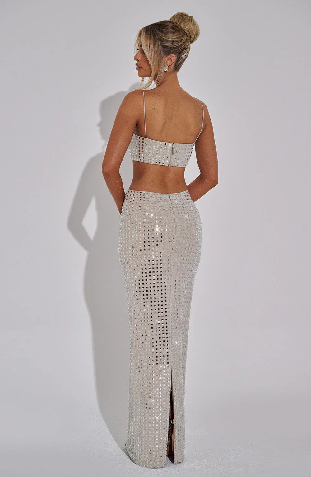 Dimity Maxi Skirt - Nude - Image 8
