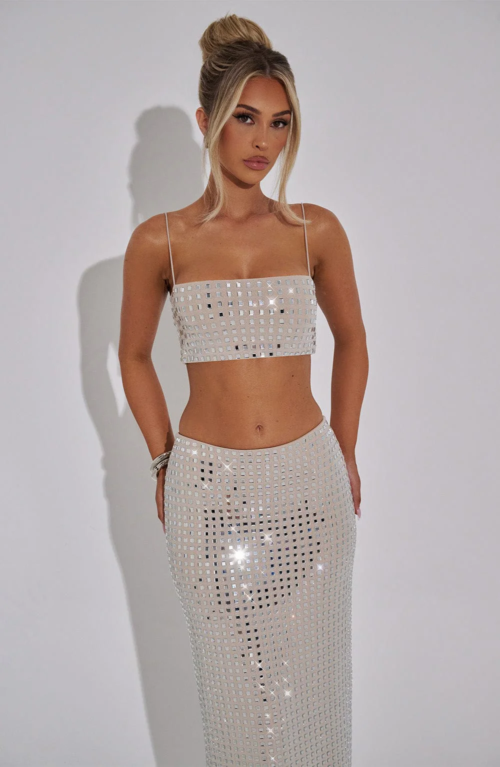 Dimity Top - Nude - Image 2
