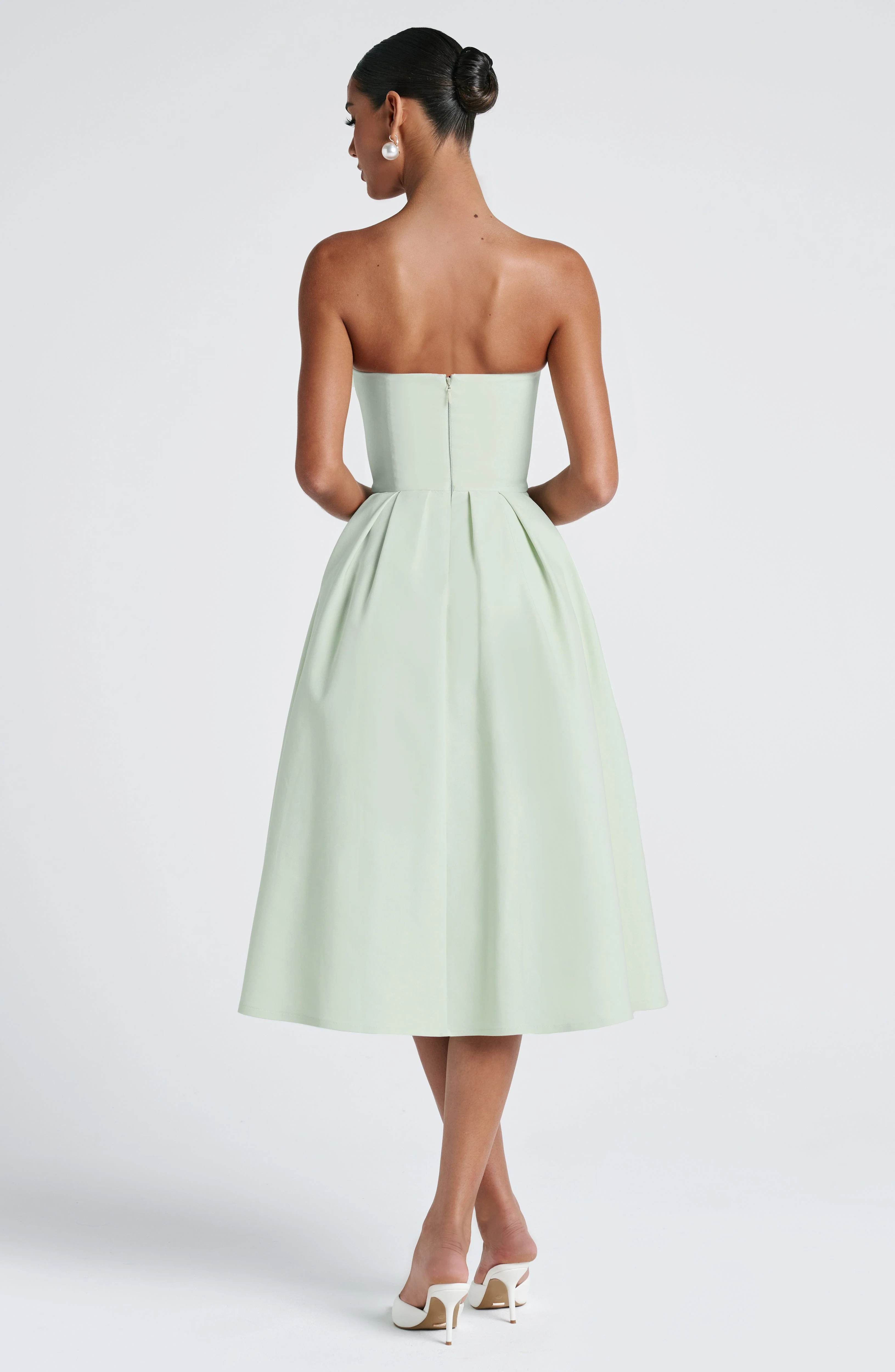 Edith Midi Dress - Mint - Image 3