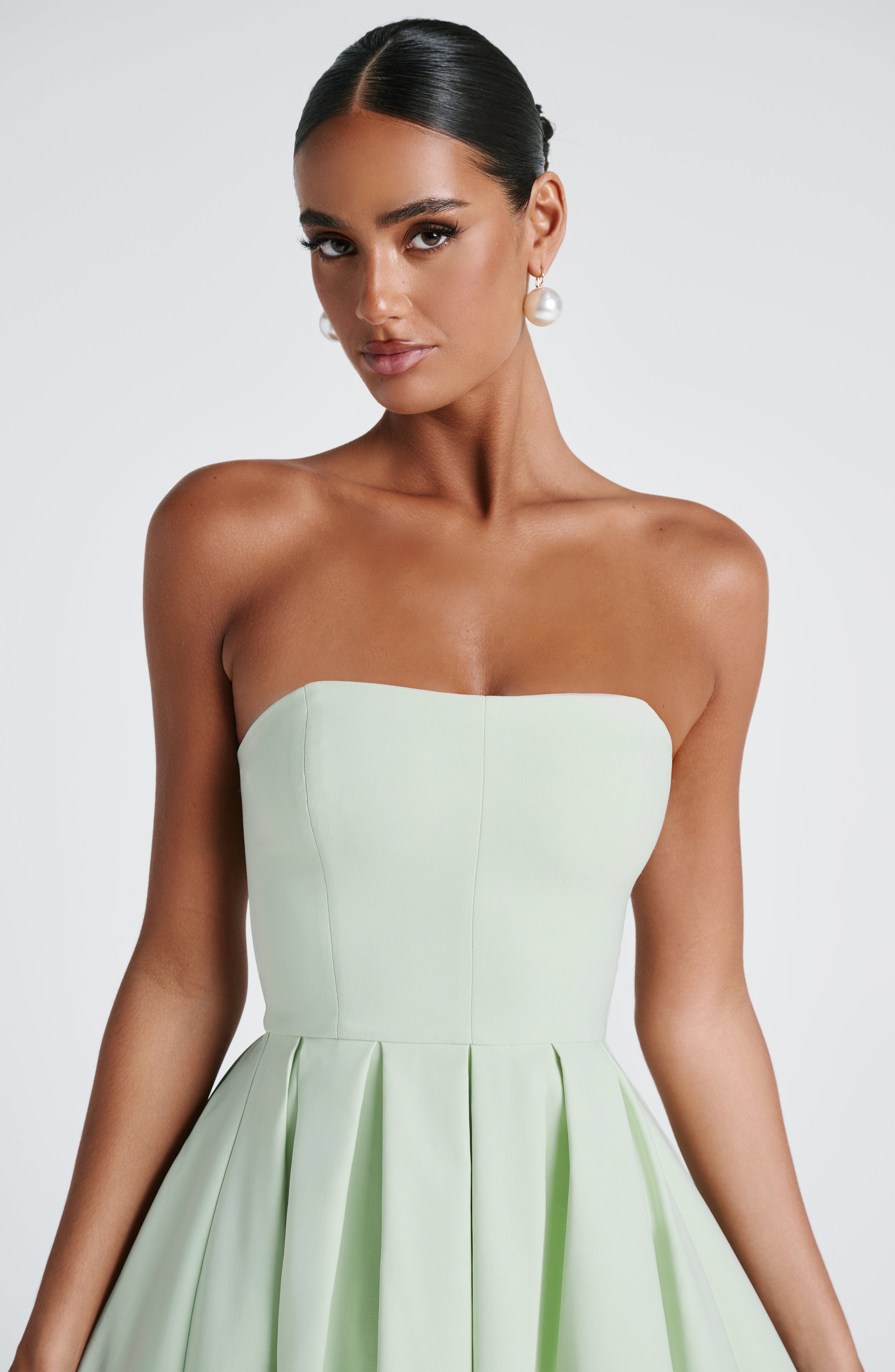 Edith Midi Dress - Mint - Image 5