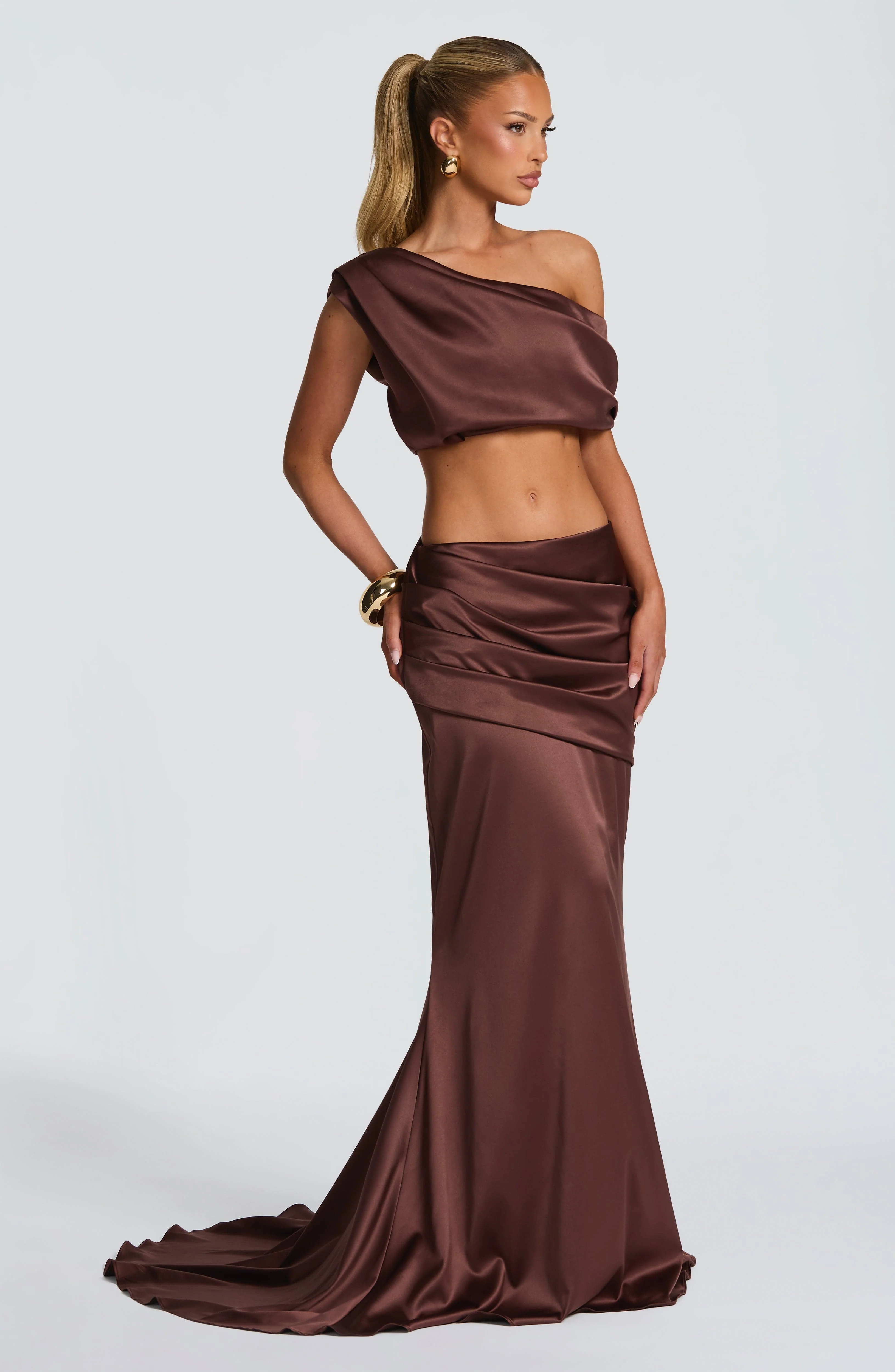 Edwina Top - Plum Brown - Image 6