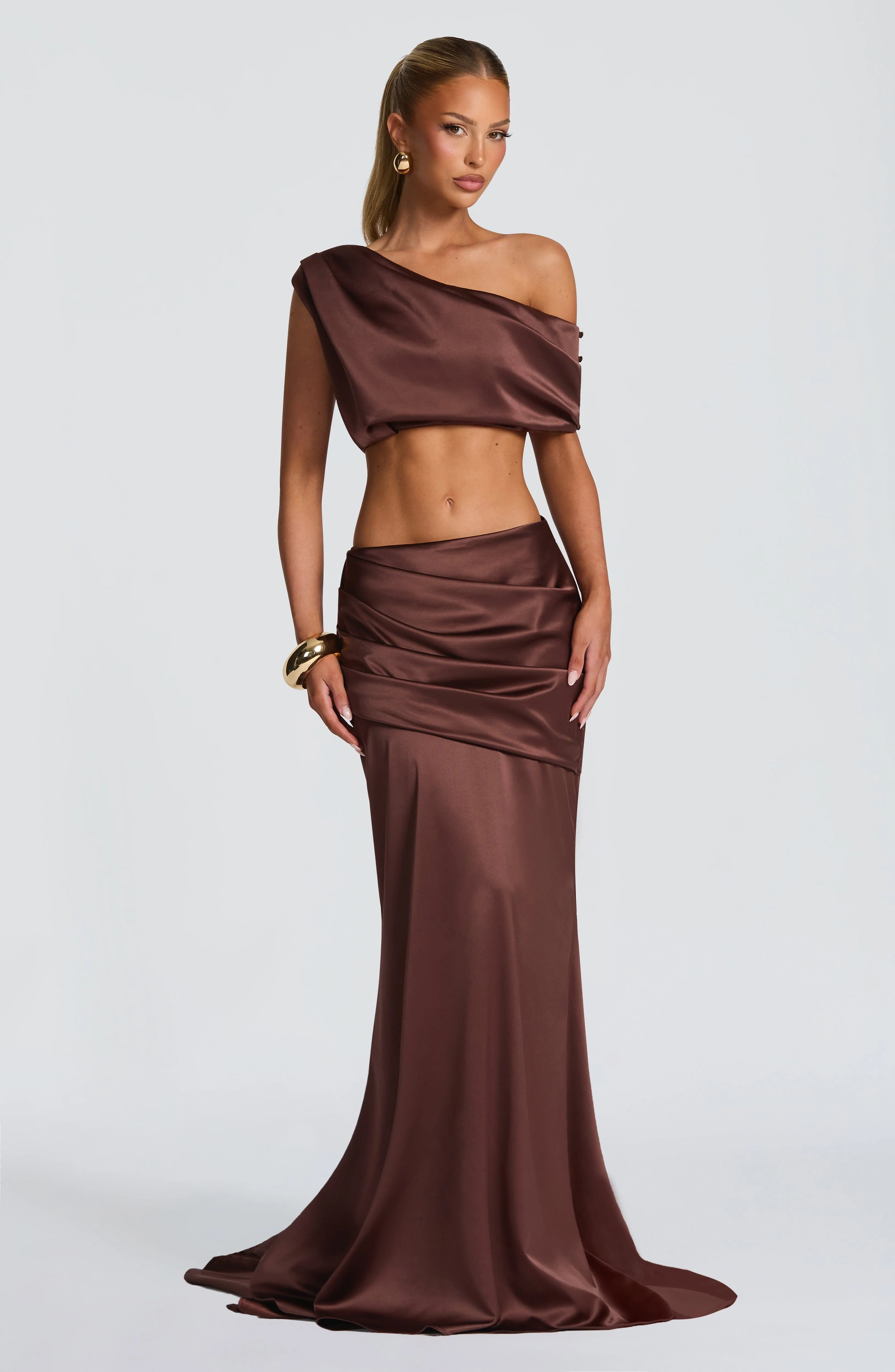 Edwina Top - Plum Brown - Image 7