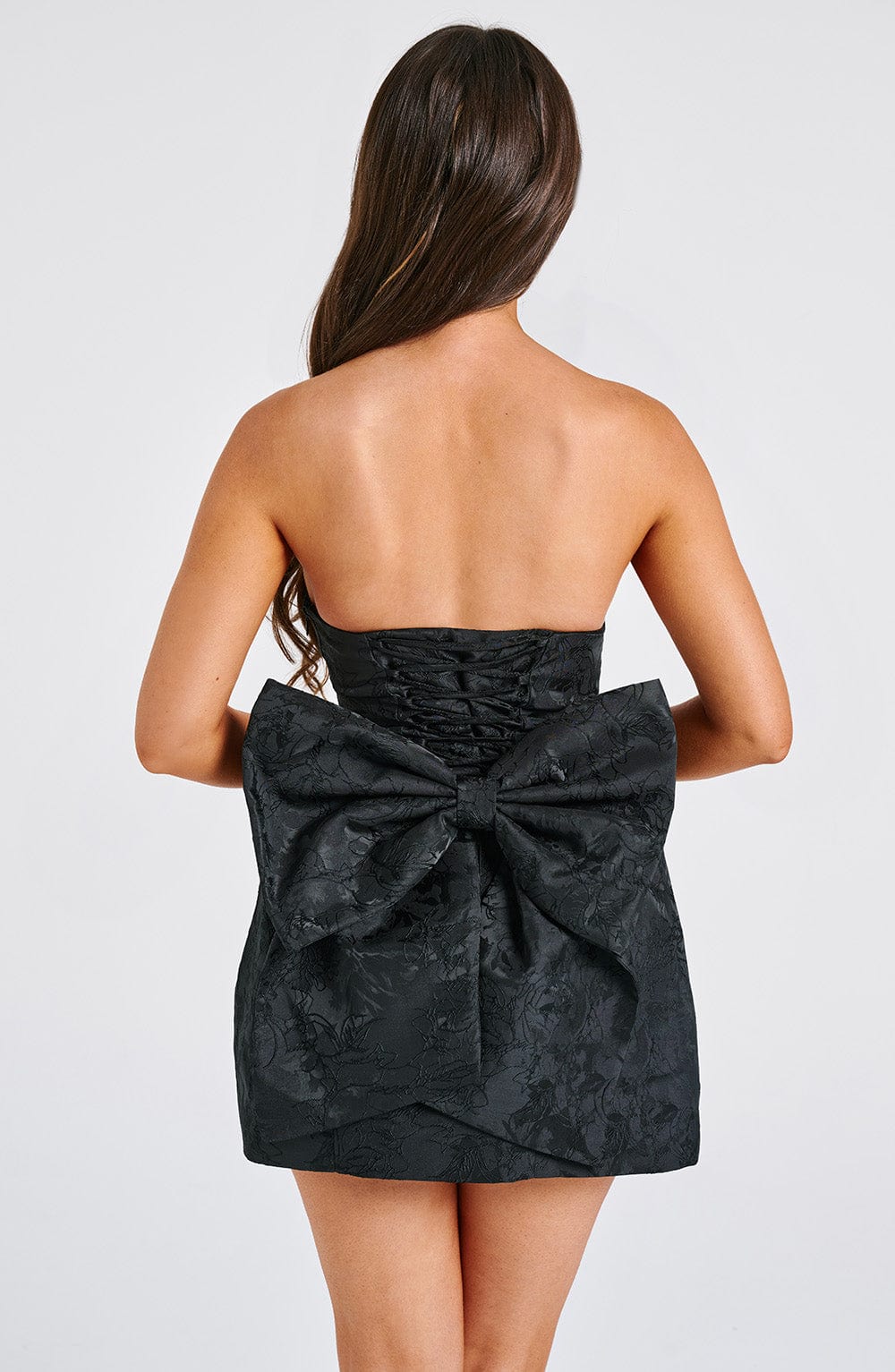 Elenora Mini Dress - Black - Image 11