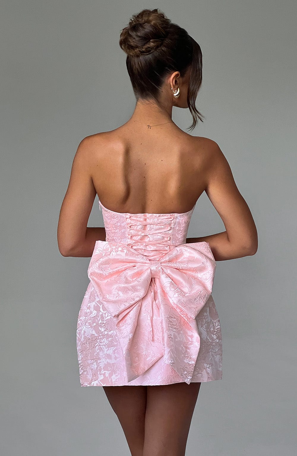 Elenora Mini Dress - Blush - Image 2