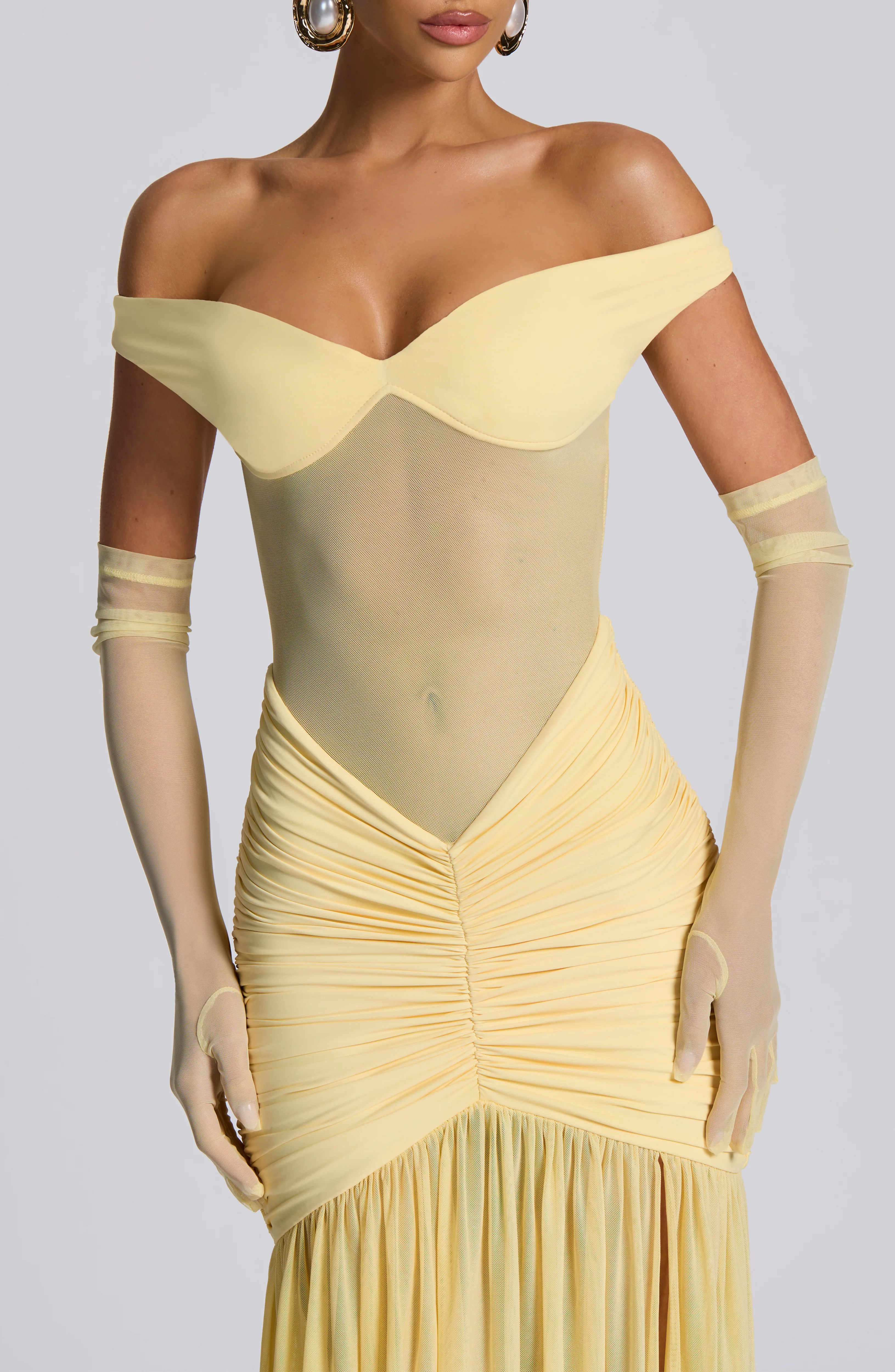 Eli Gloves - Lemon - Image 2