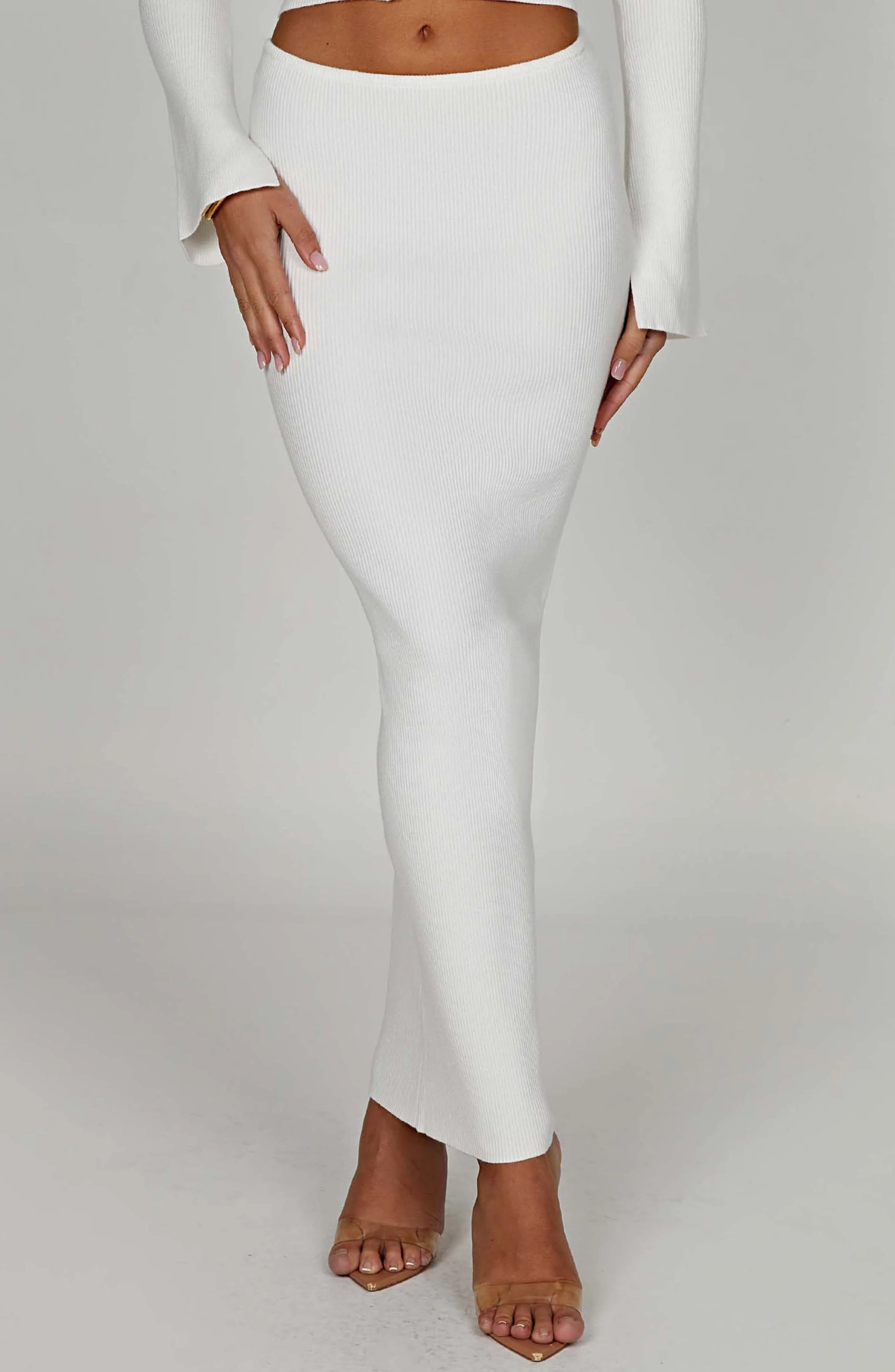 Elia Maxi Skirt - White - Image 2
