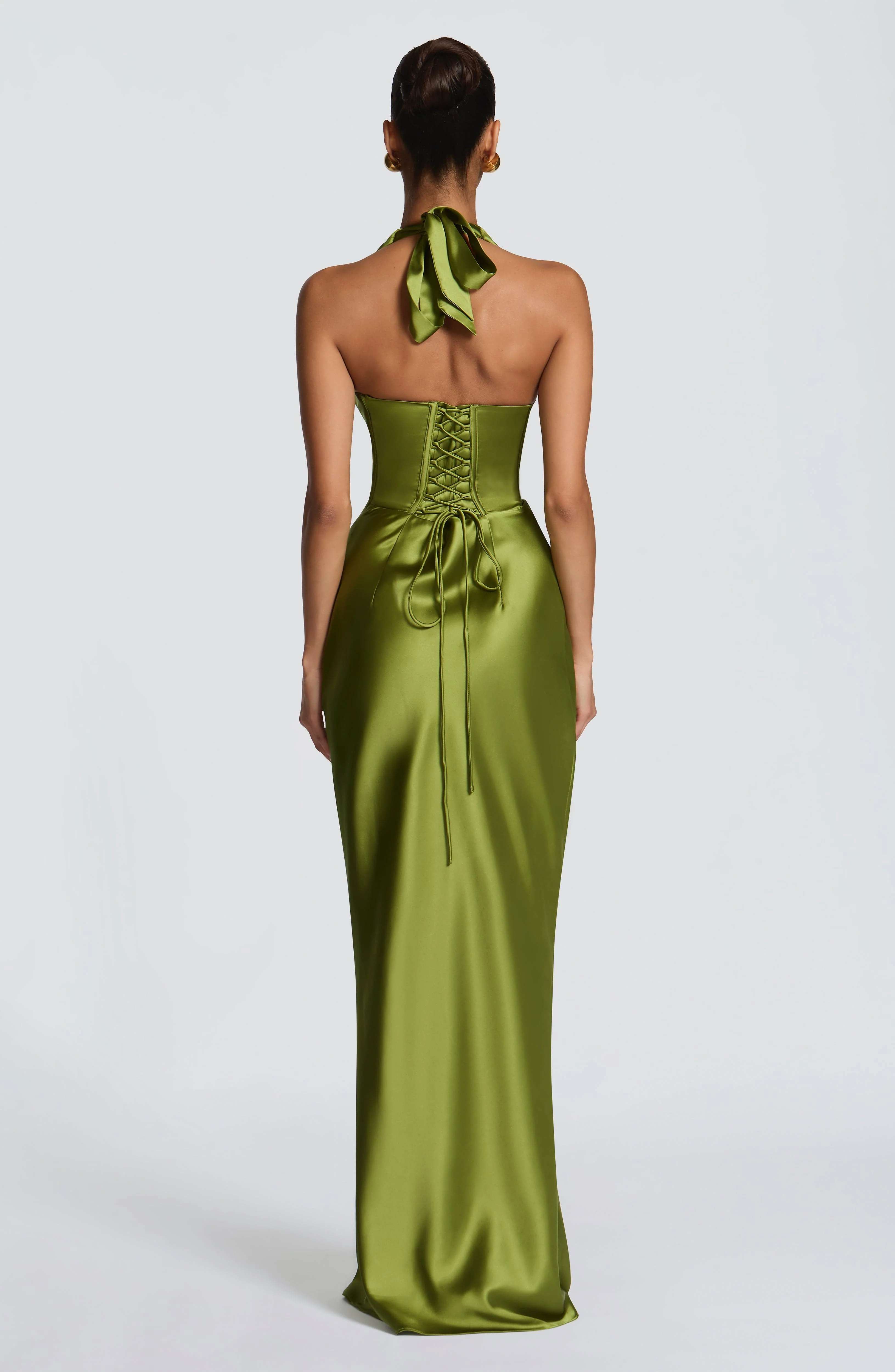 Elowen Maxi Dress - Olive - Image 2