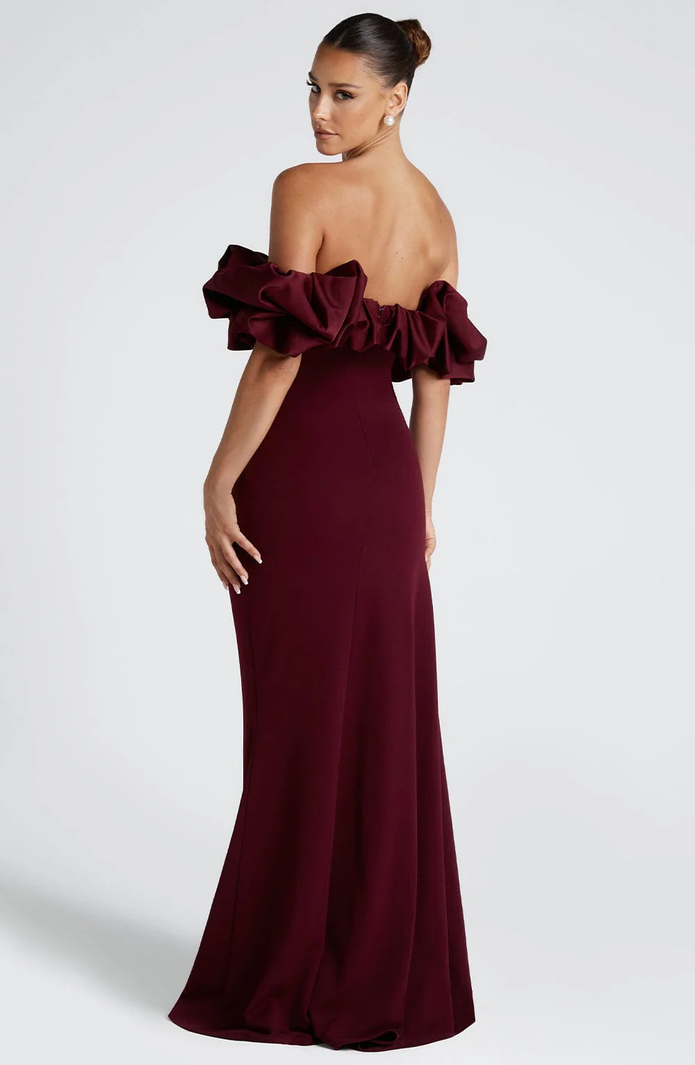 Elsie Maxi Dress - Cherry Lacquer - Image 10