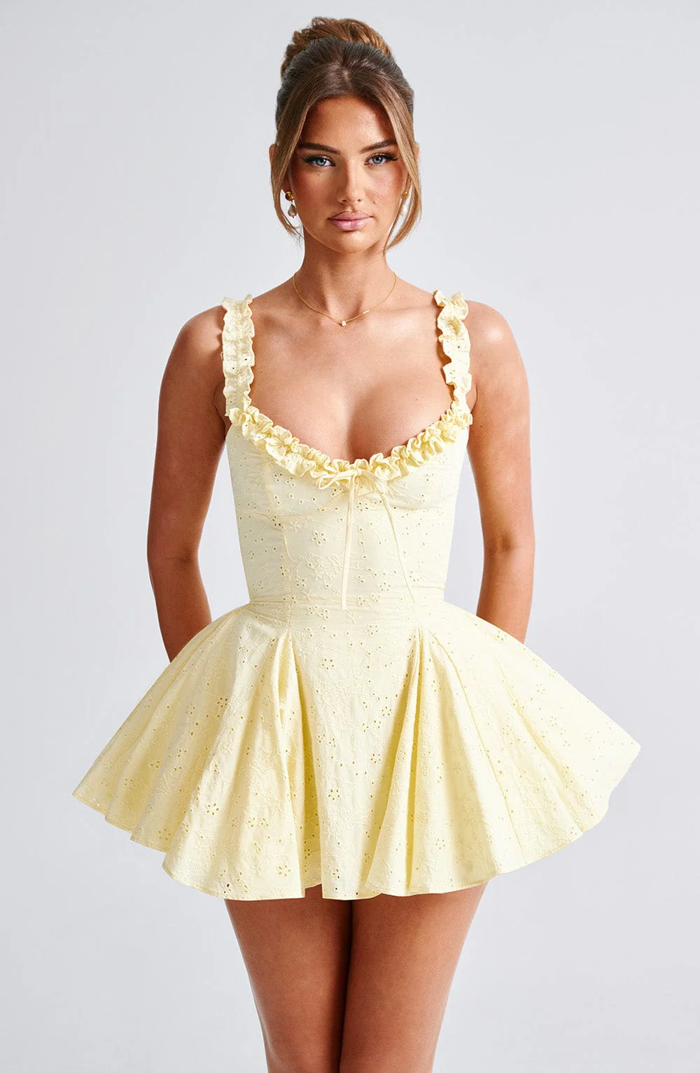 Elva Playsuit - Lemon - Image 11