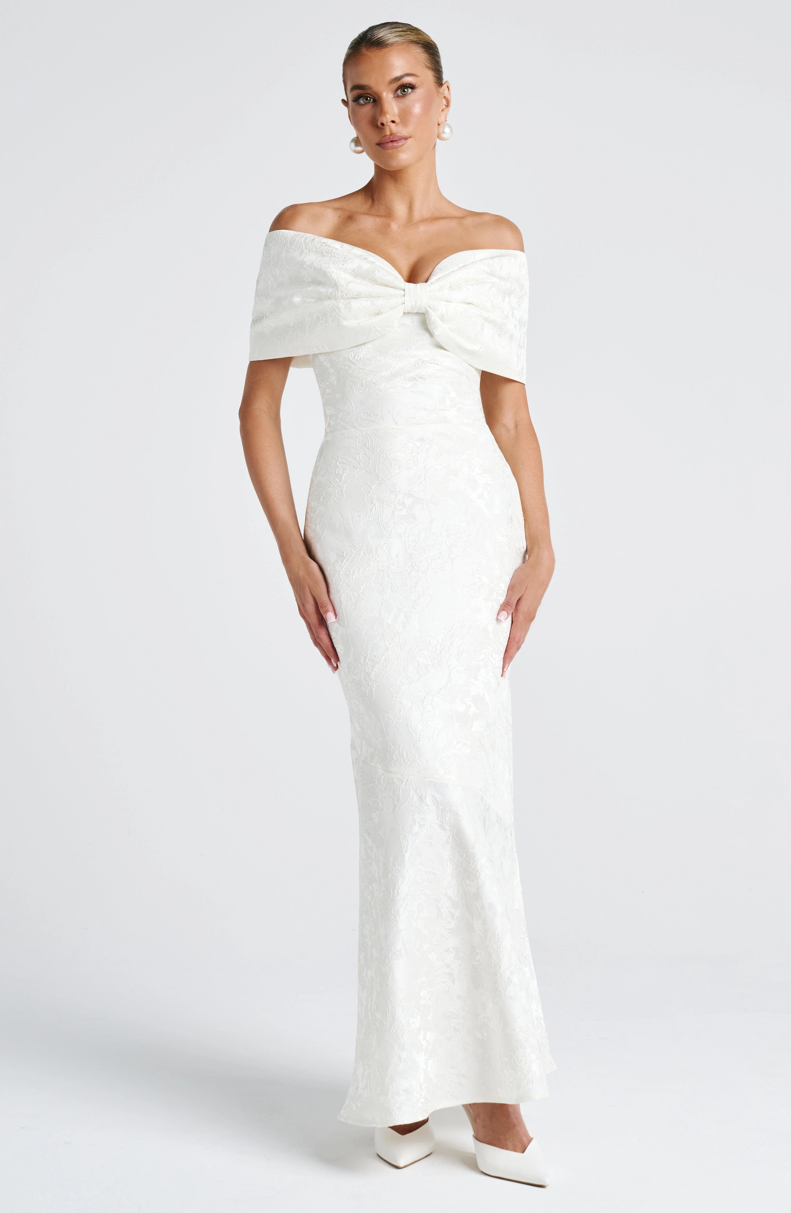 Emberly Maxi Dress - Ivory - Image 9