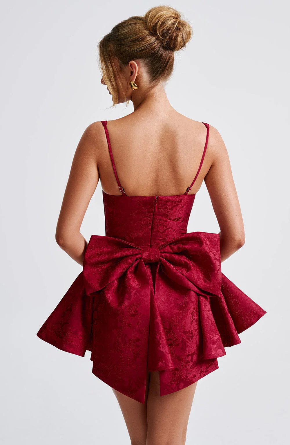Emelie Playsuit - Red - Image 4