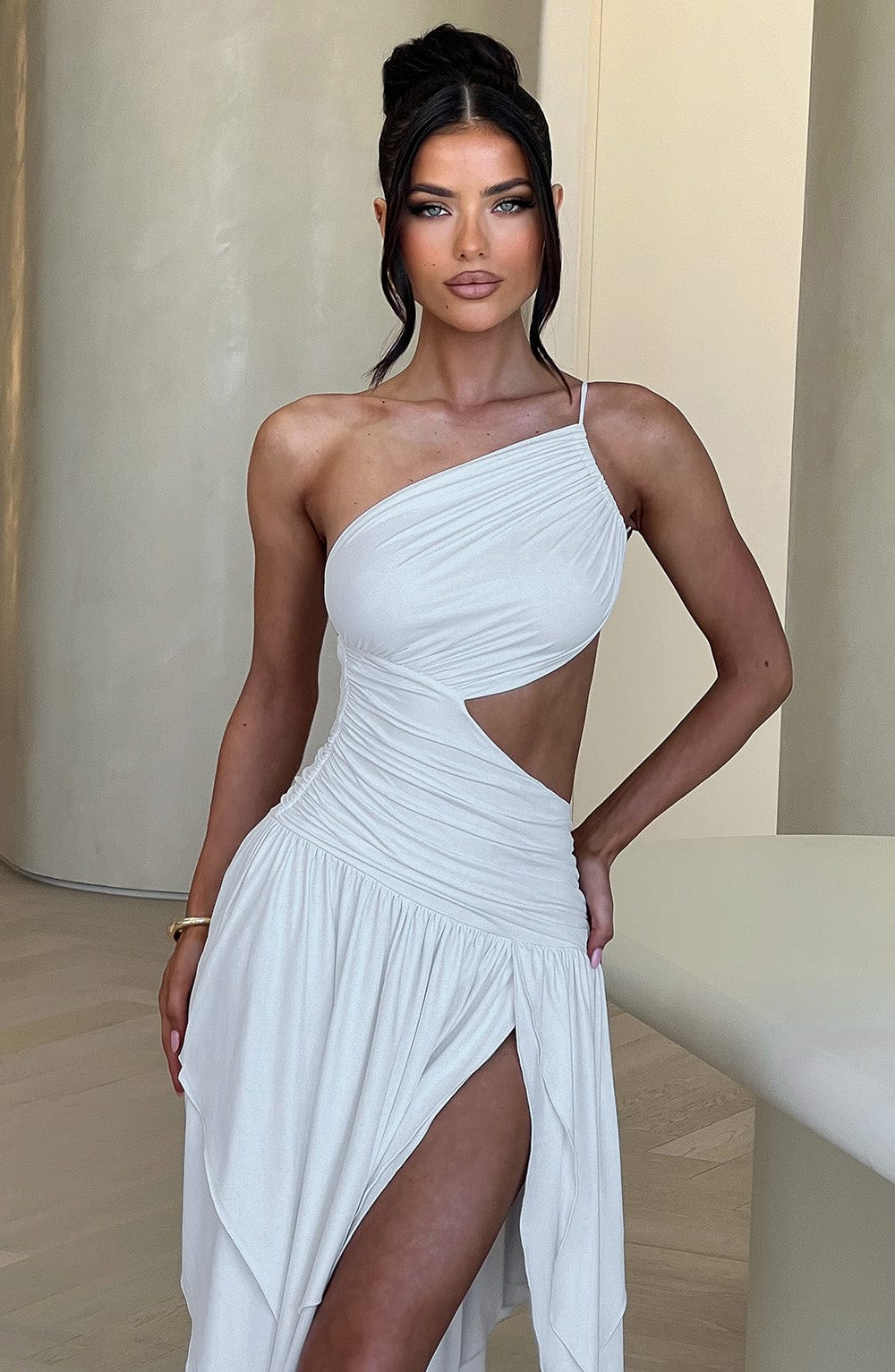 Emeline Midi Dress - White - Image 6