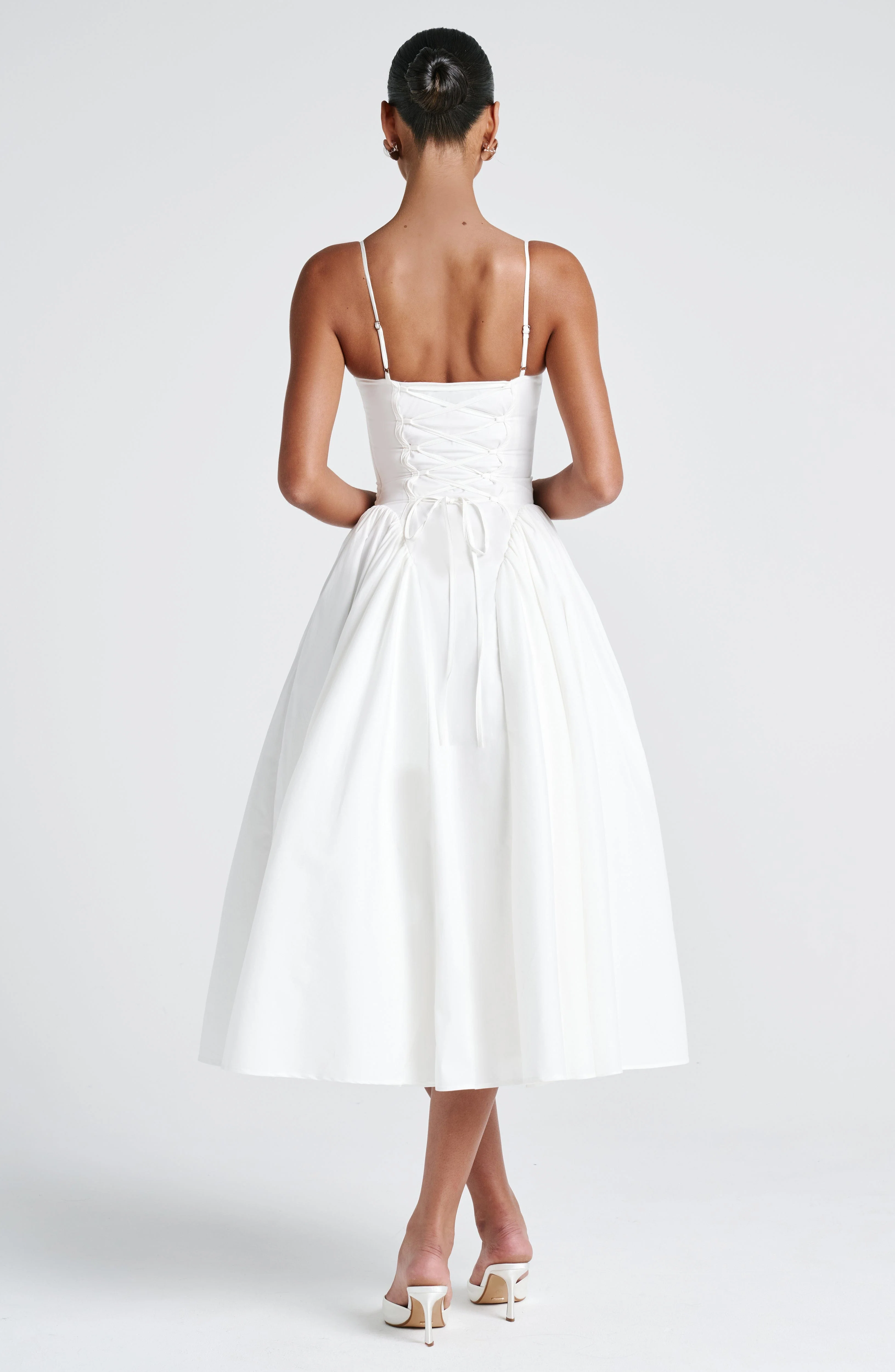 Emerson Midi Dress - Ivory - Image 7