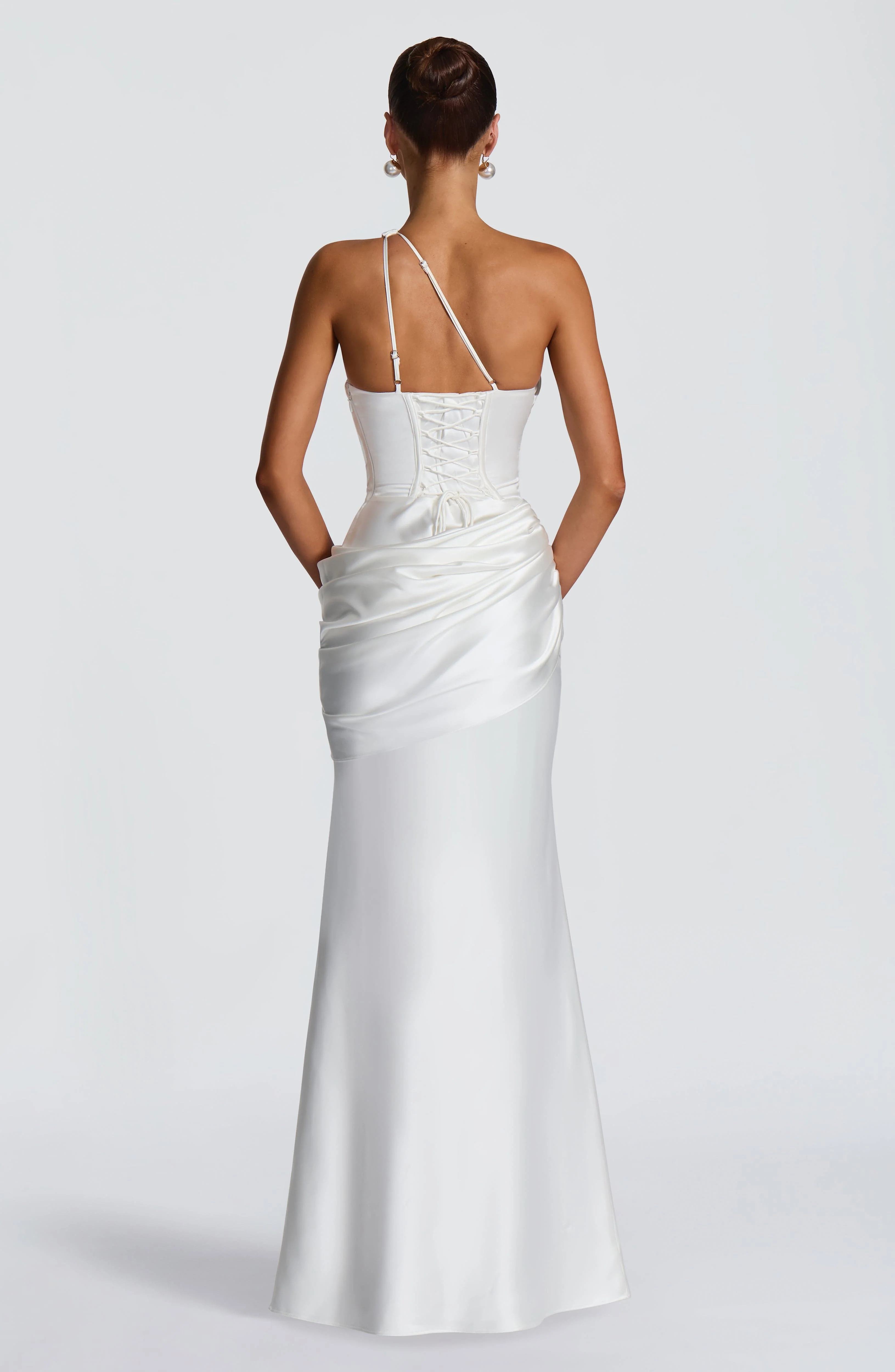 Emina Maxi Dress - Ivory - Image 4
