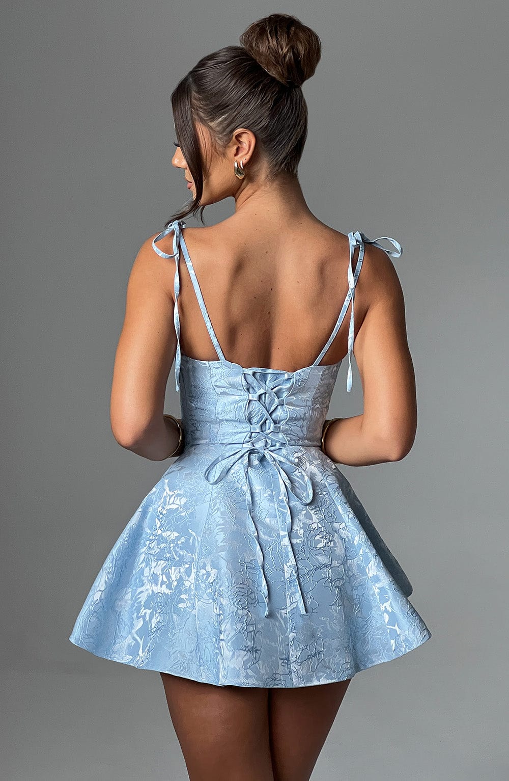 Emmie Playsuit Dress - Blue - Image 3