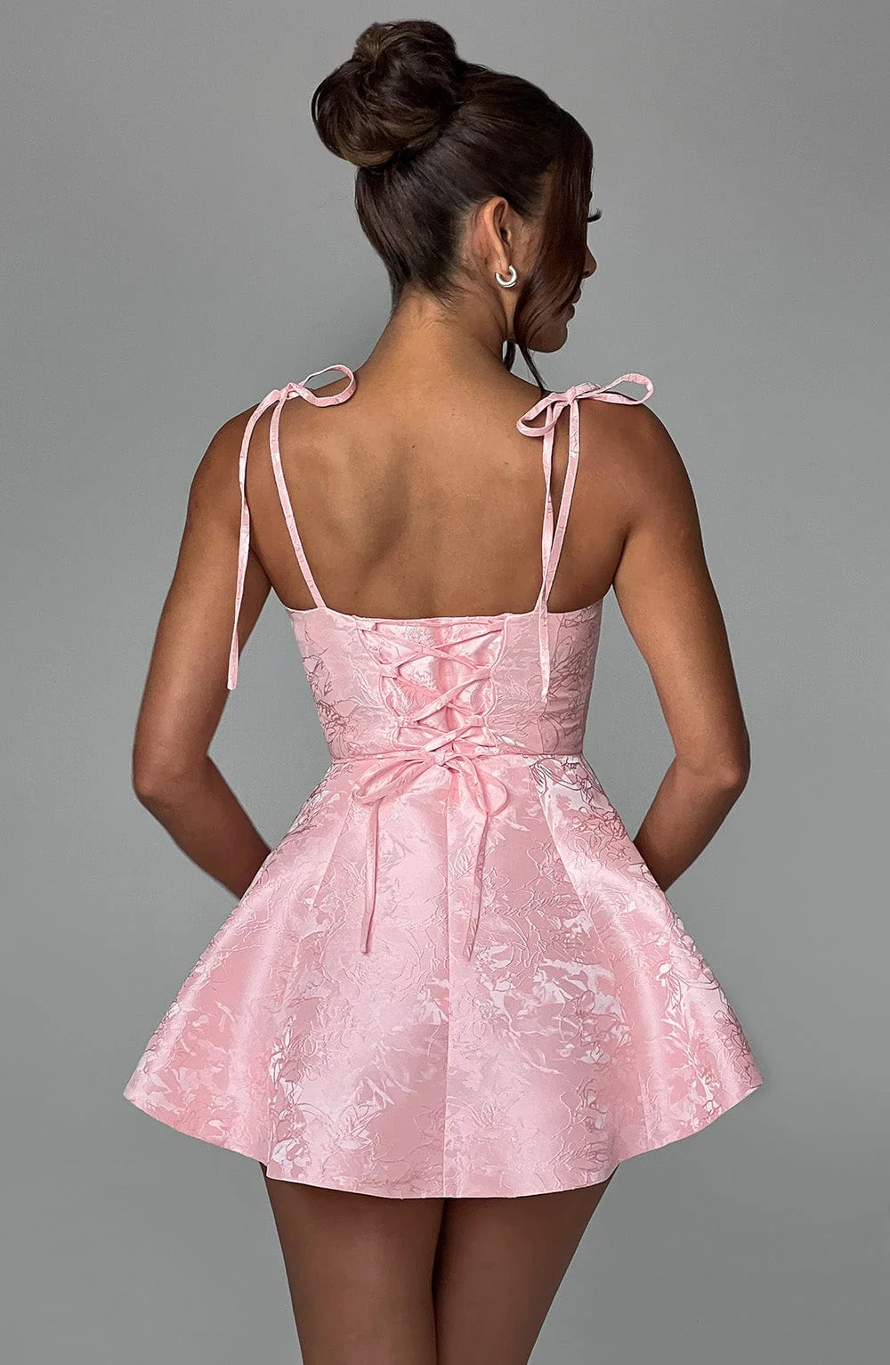 Emmie Playsuit Dress - Blush - Image 2