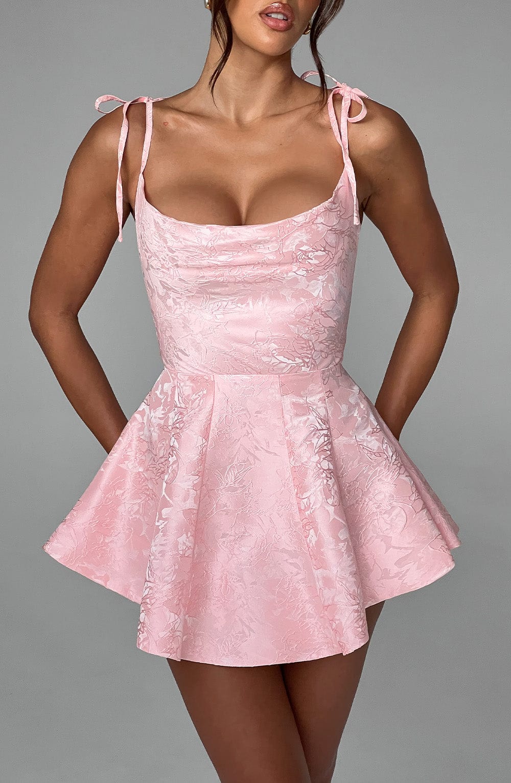 Emmie Playsuit Dress - Blush - Image 4
