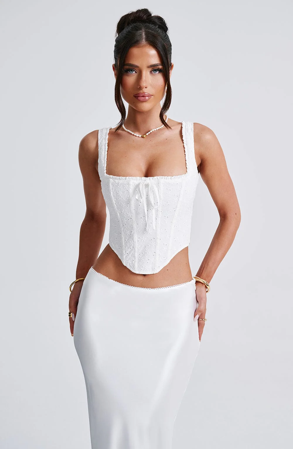 Emory Corset - Ivory - Image 9