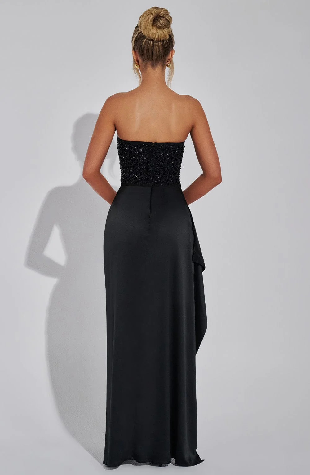 Emrielle Maxi Dress - Black - Image 6