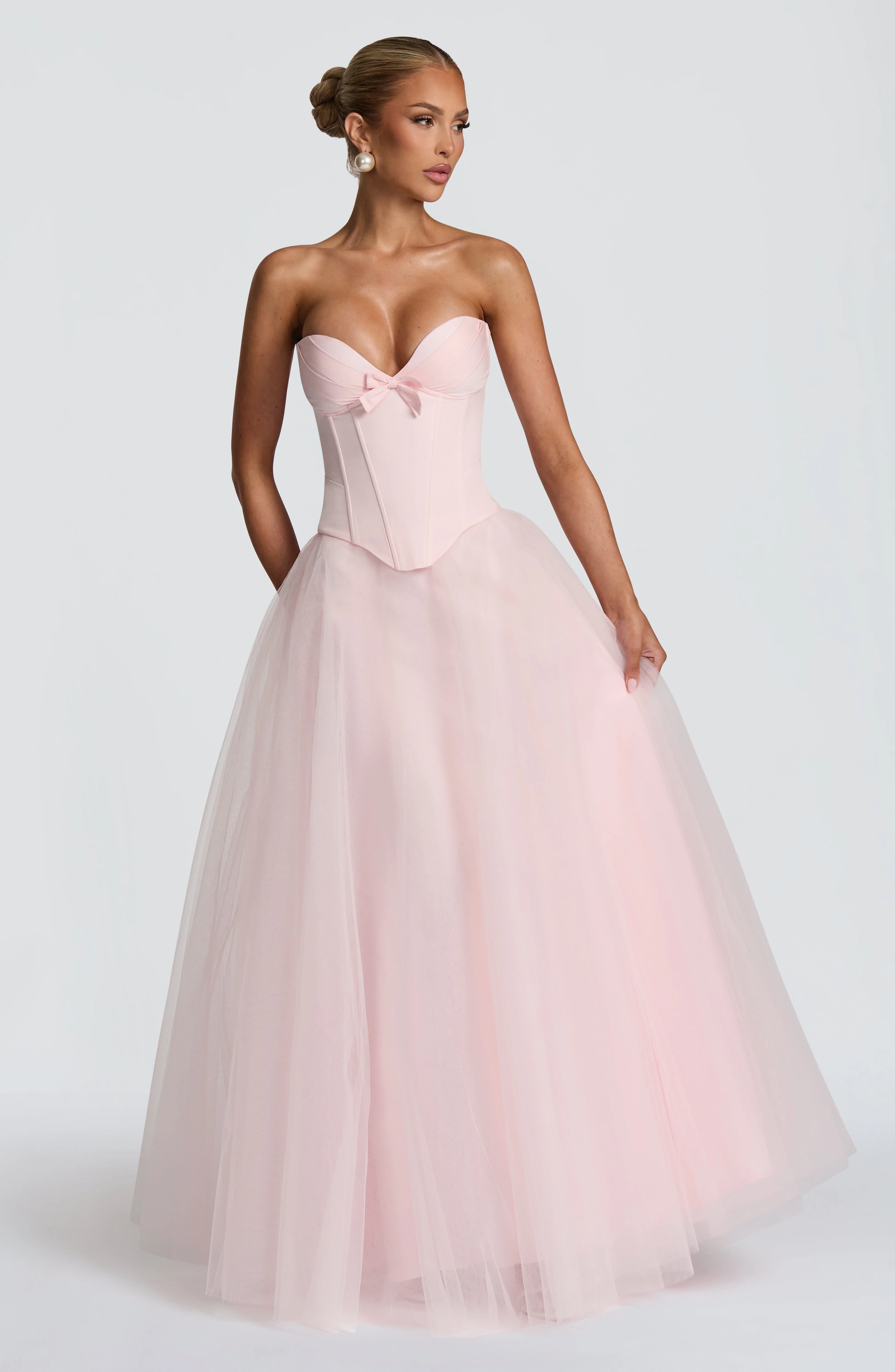 Ethel Maxi Skirt - Blush - Image 4