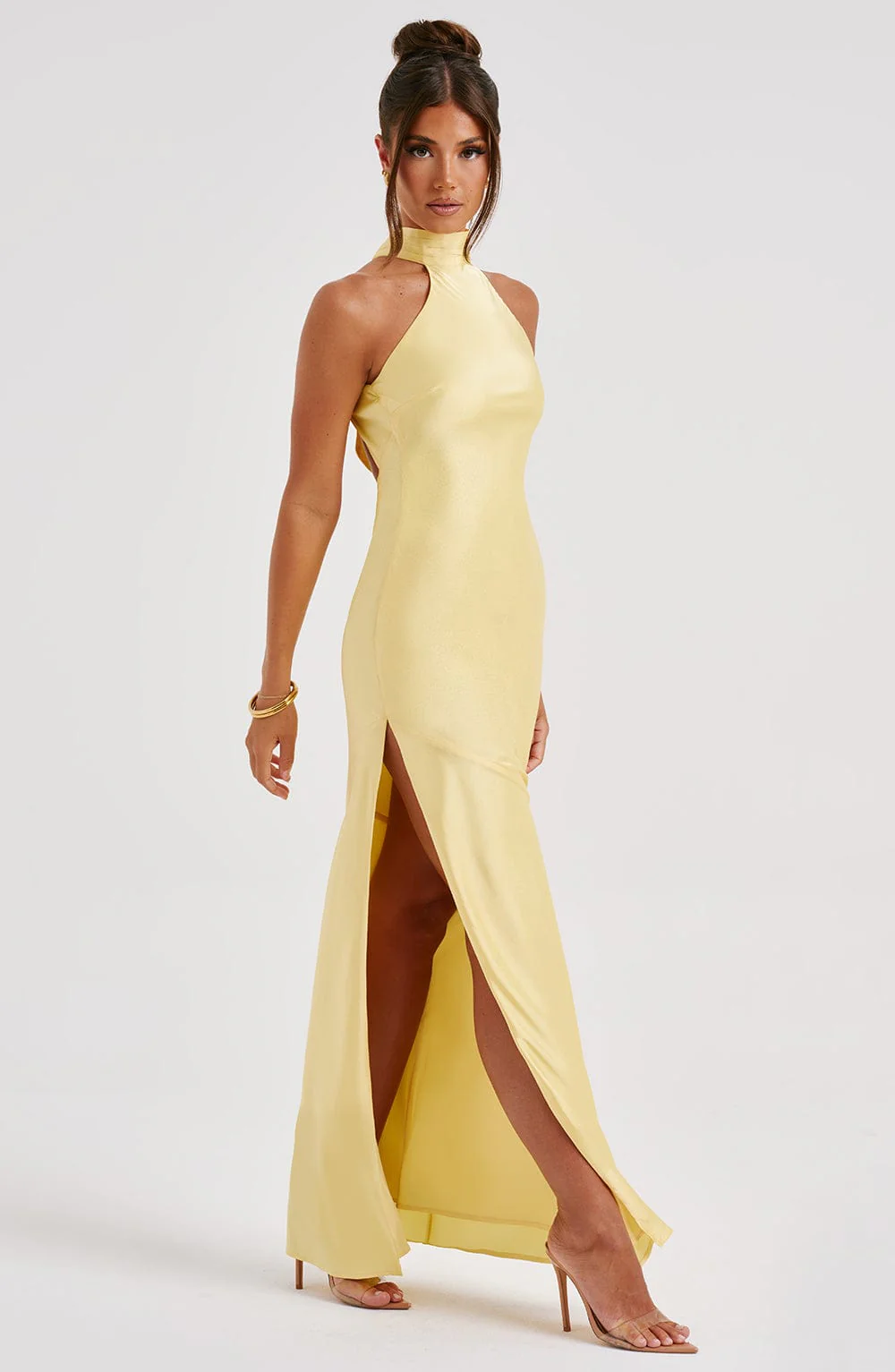 Etta Maxi Dress - Lemon - Image 12