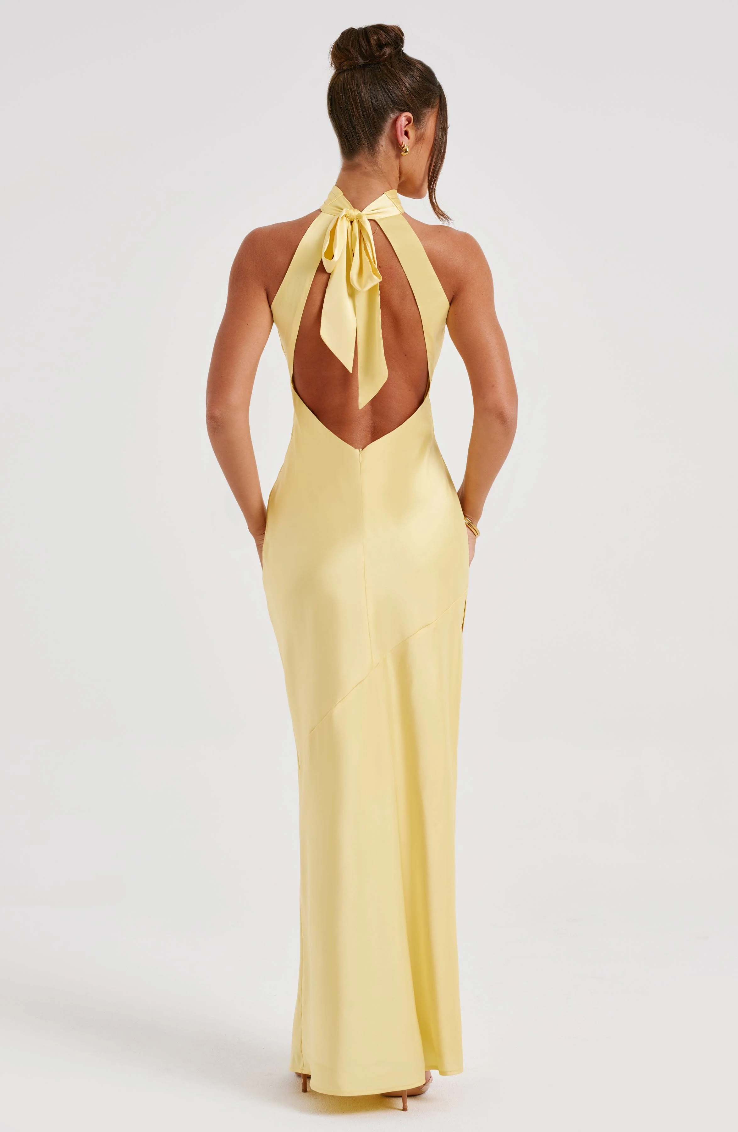 Etta Maxi Dress - Lemon - Image 6