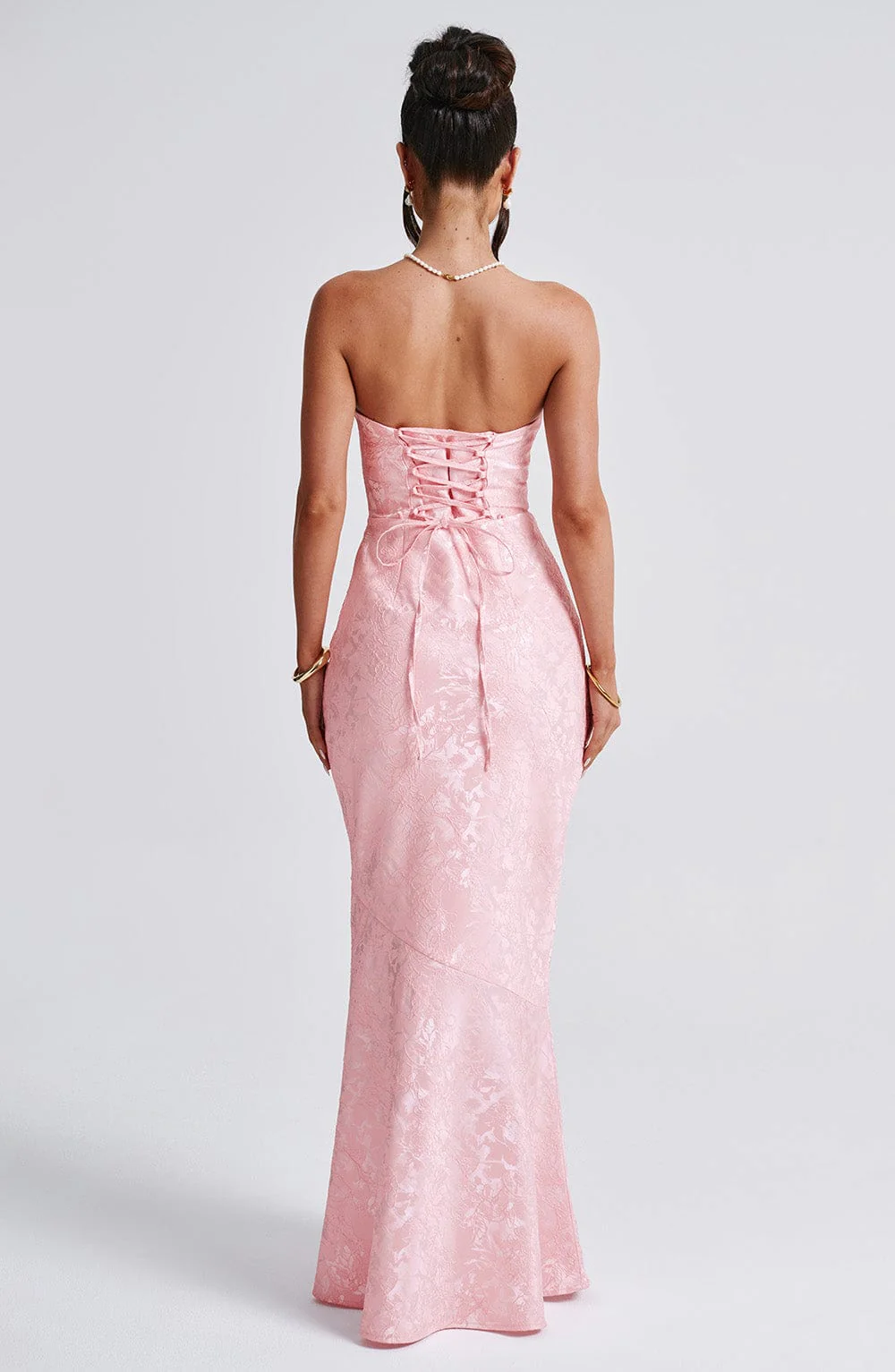 Felicity Maxi Dress - Blush - Image 5