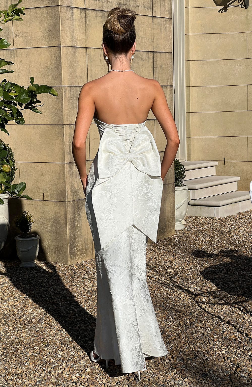 Felicity Maxi Dress - Ivory - Image 2
