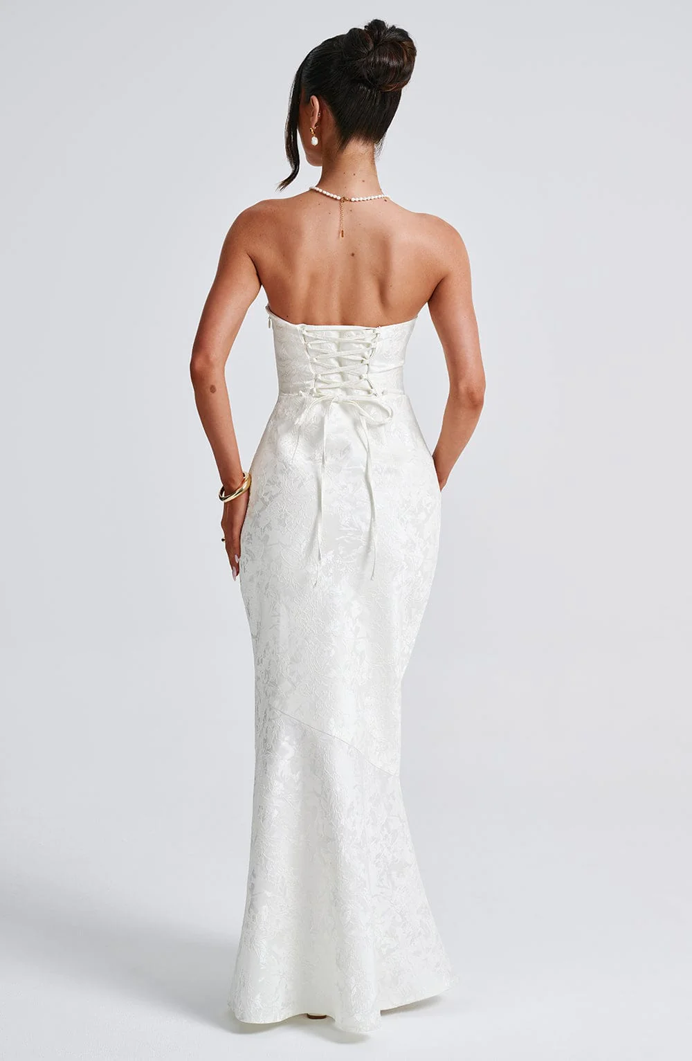 Felicity Maxi Dress - Ivory - Image 6