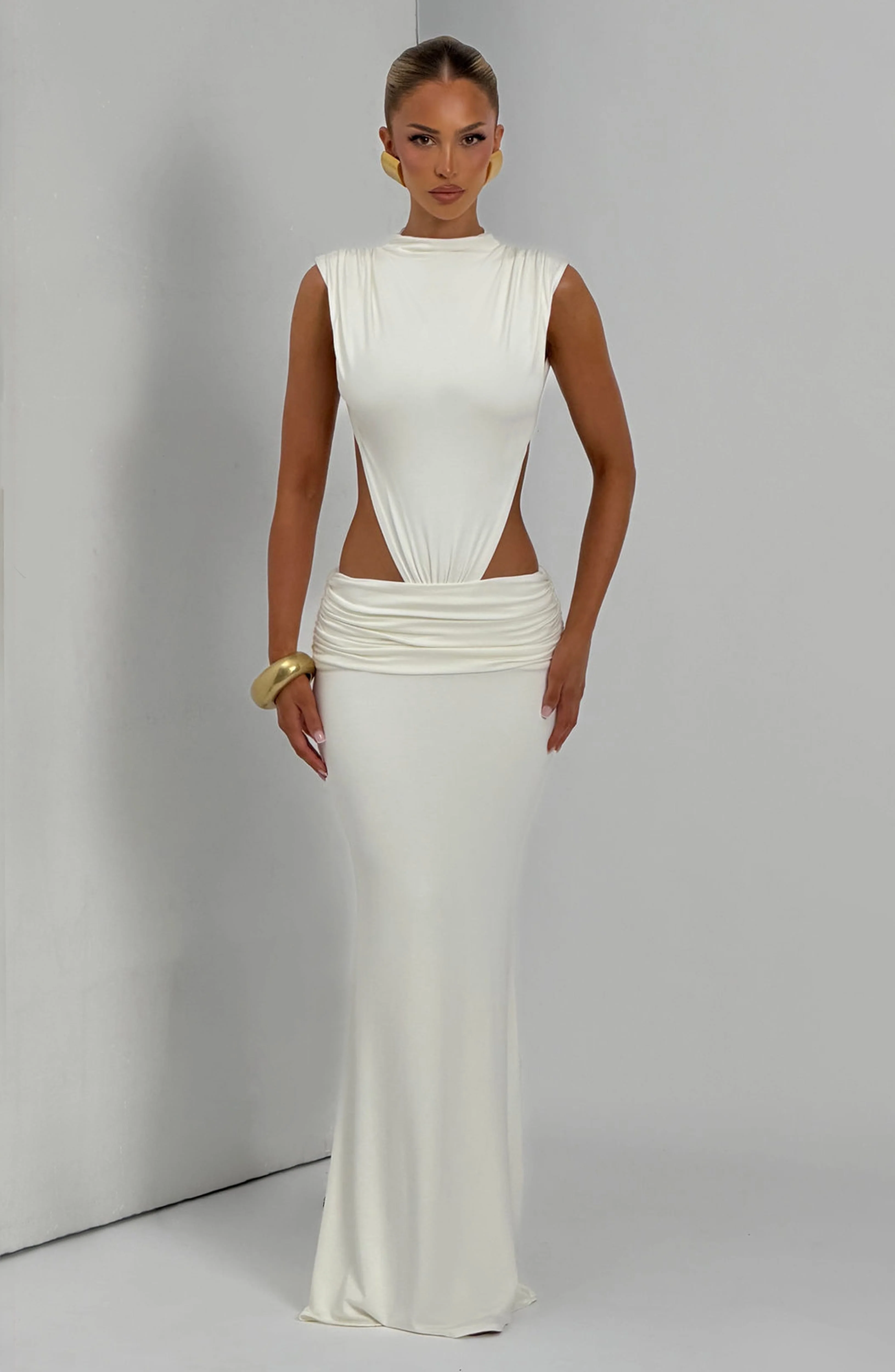 Fenella Maxi Dress - Ivory - Image 5