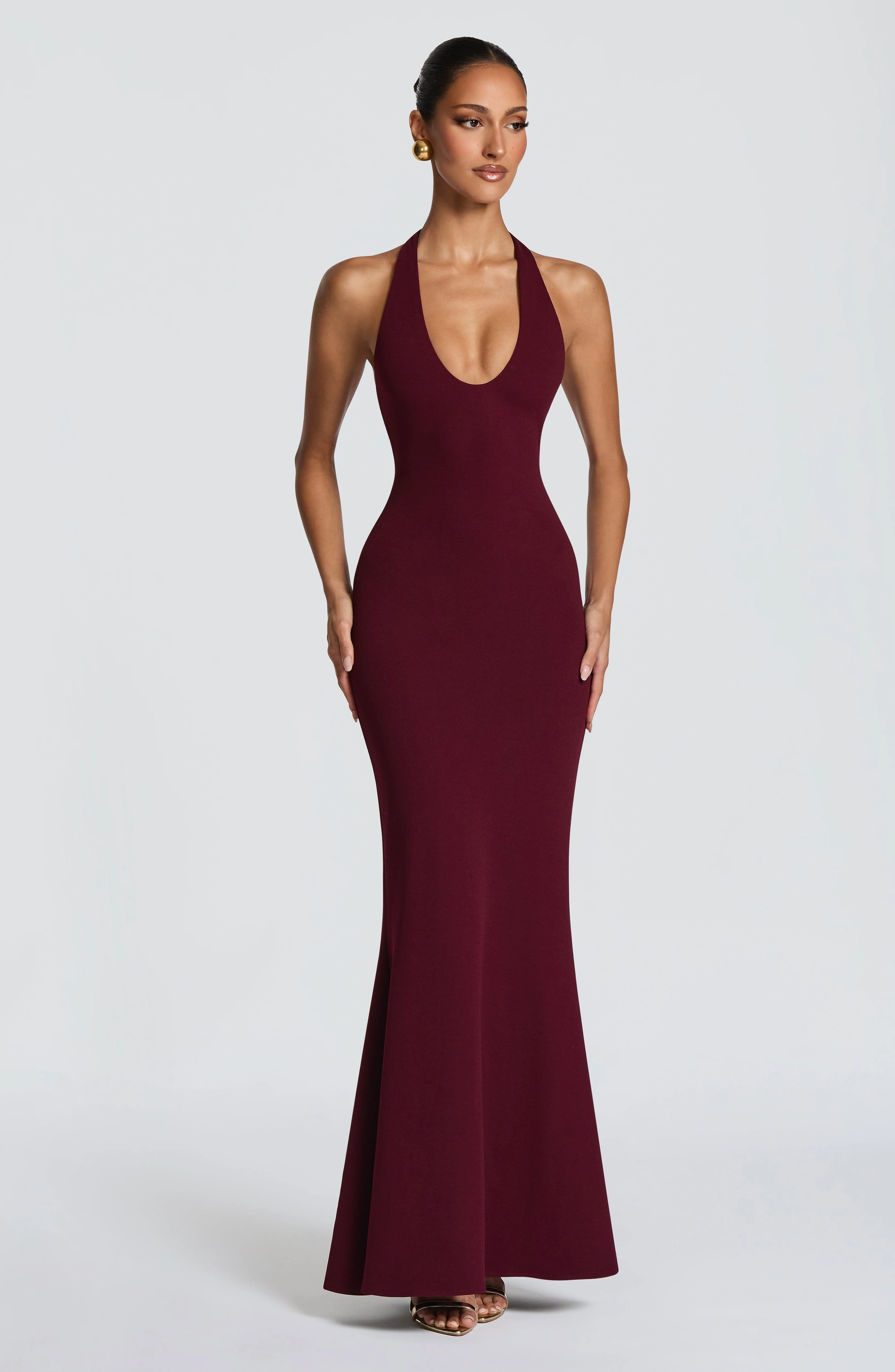 Fern Maxi Dress - Cherry Lacquer - Image 5