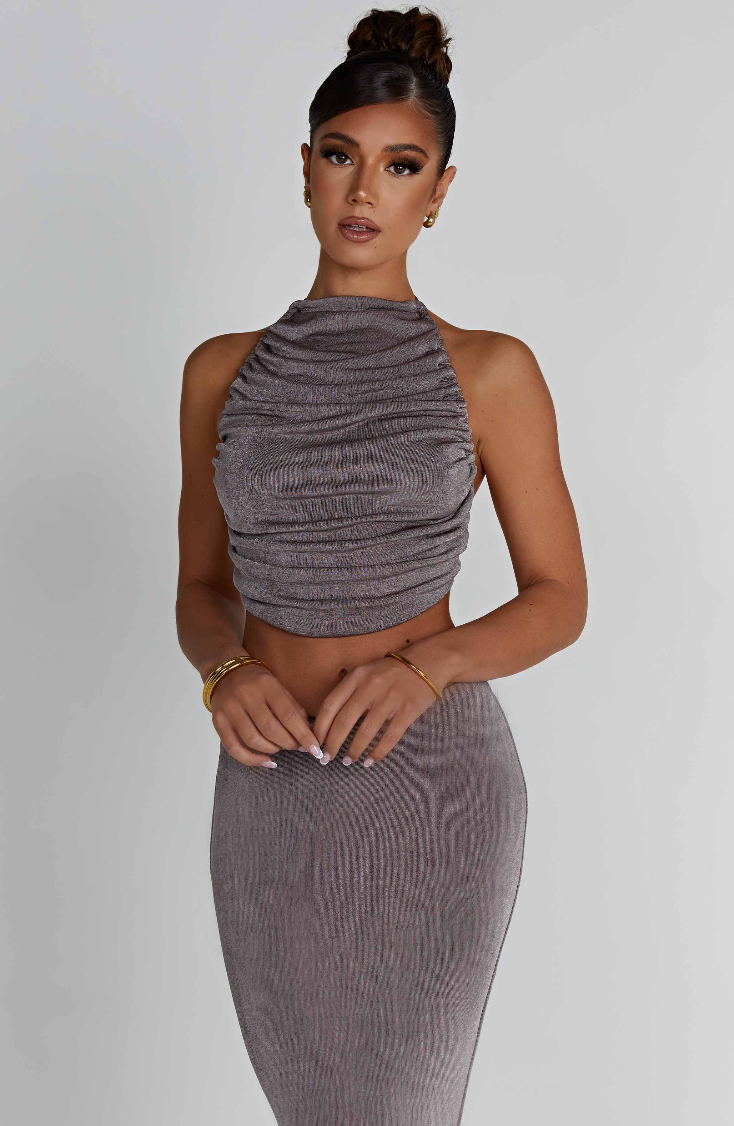 Fifi Top - Charcoal - Image 7