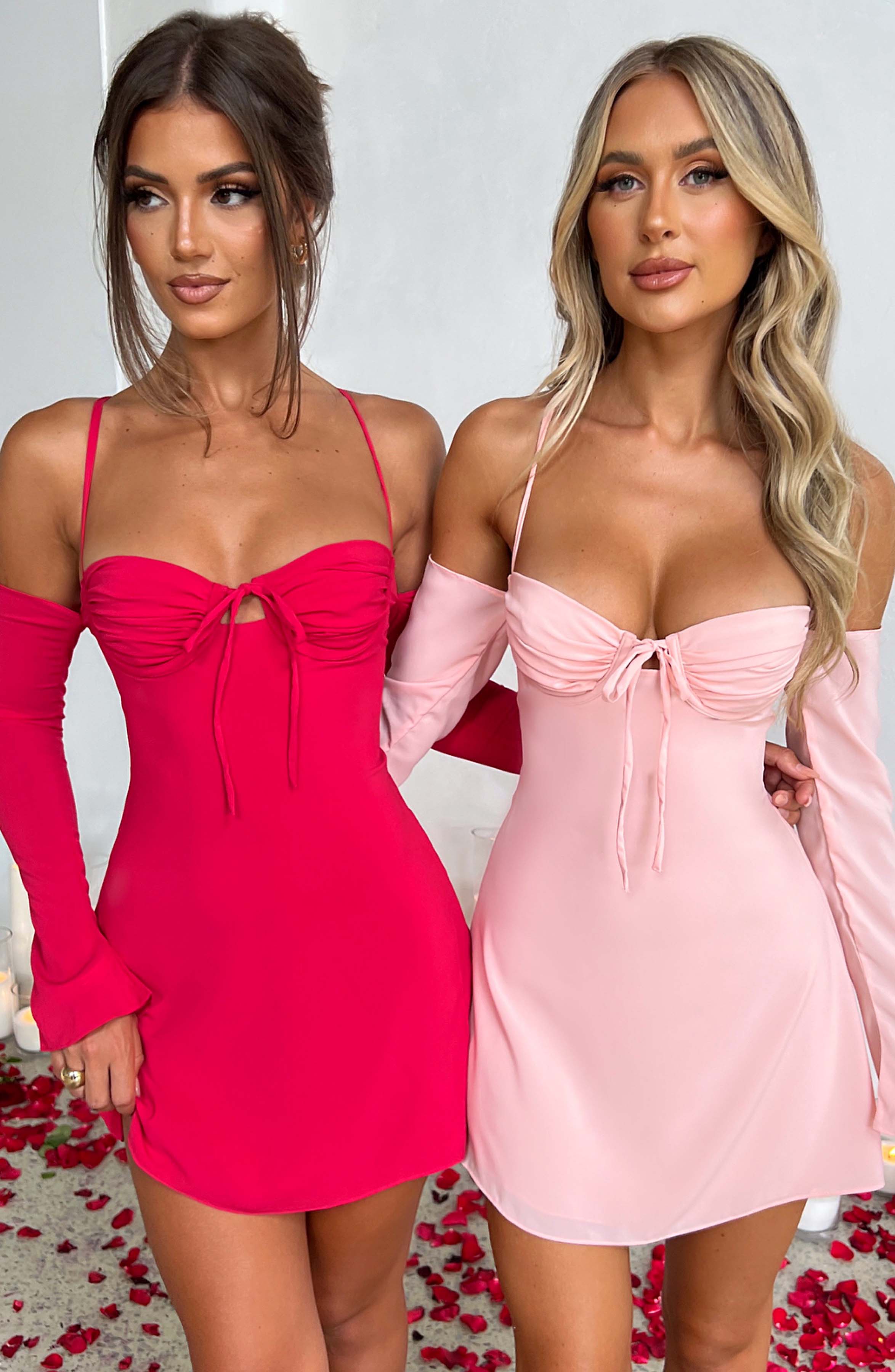 Fiona Mini Dress - Blush - Image 4