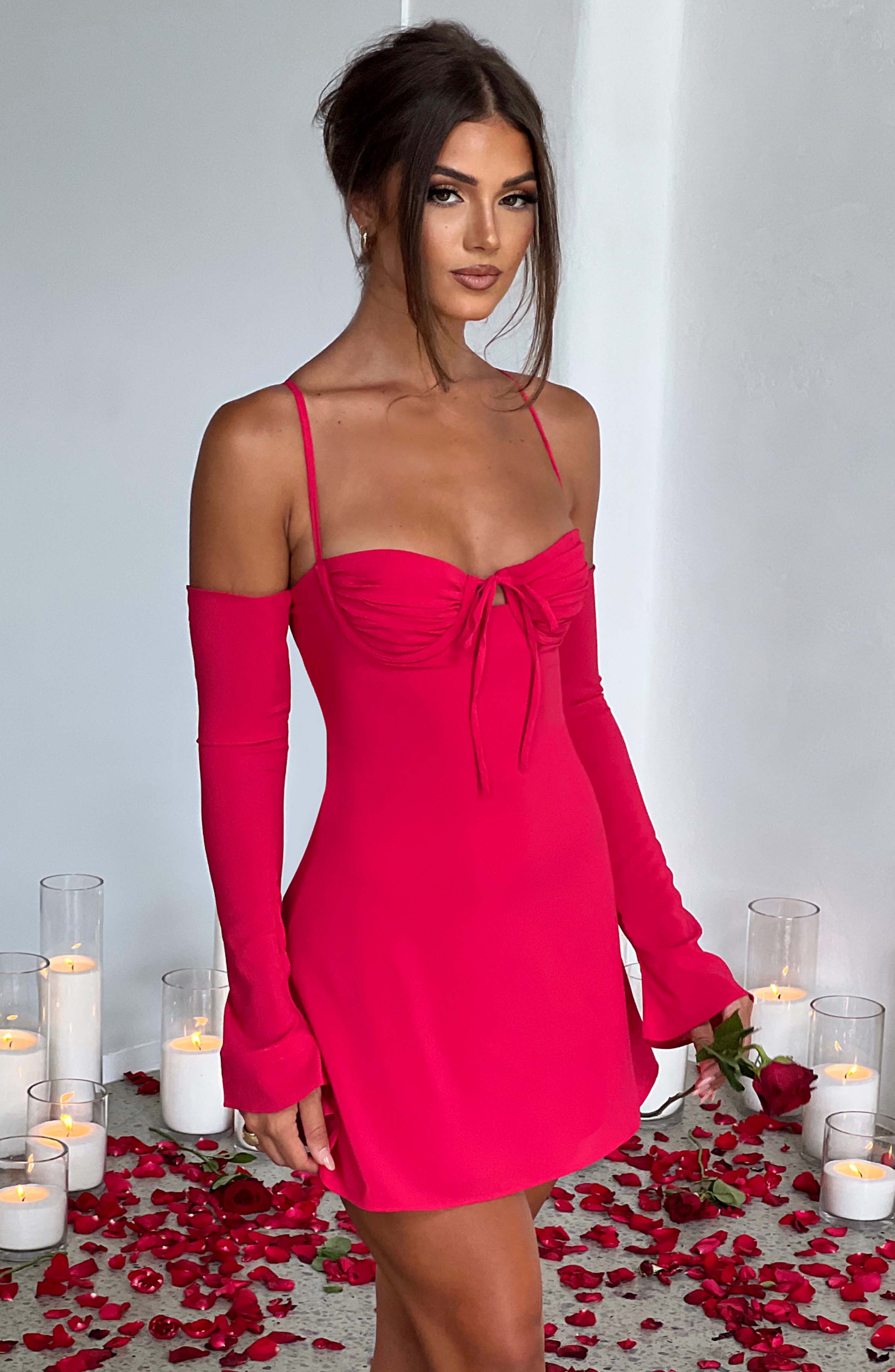 Fiona Mini Dress - Pink - Image 6