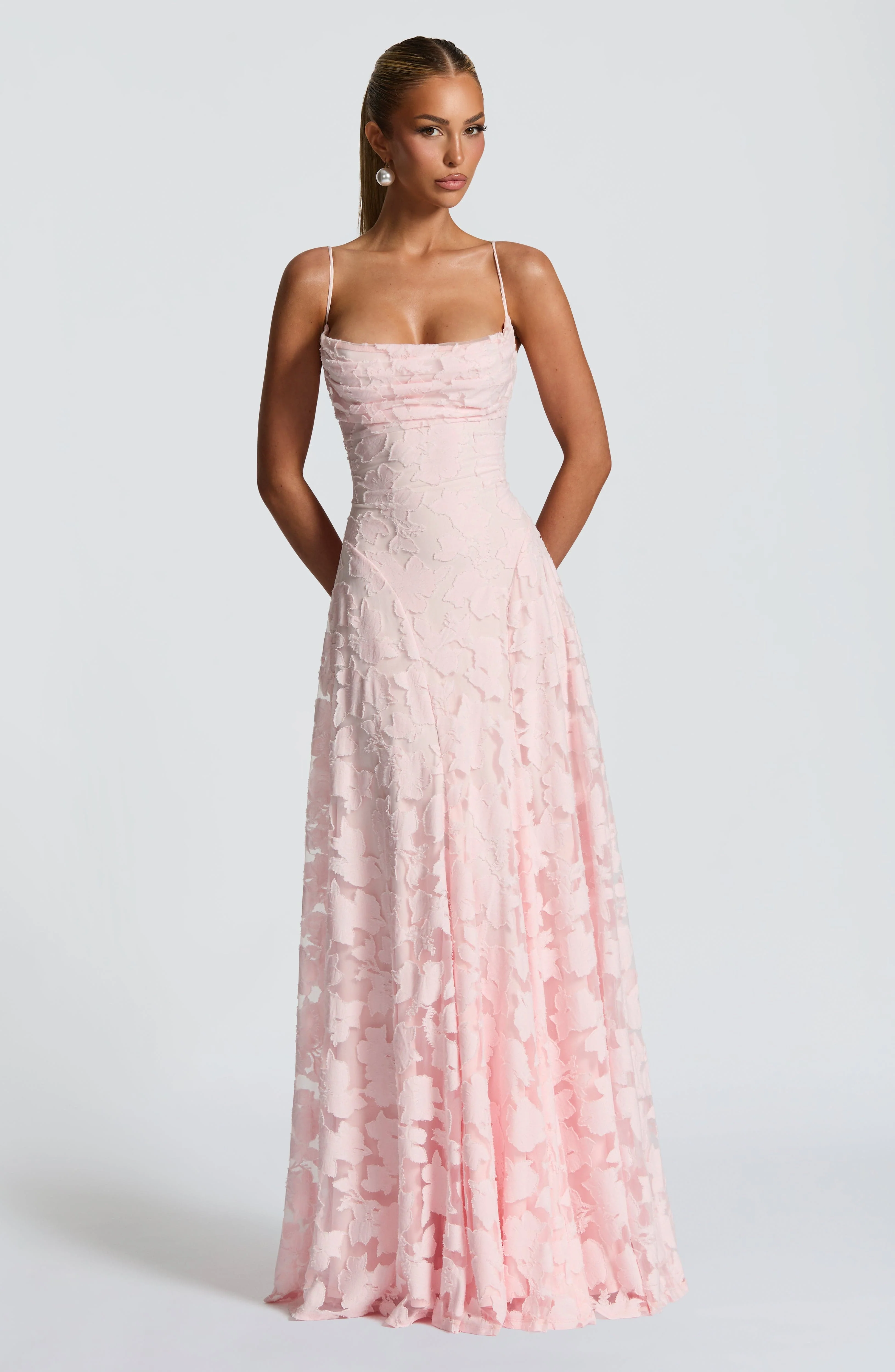 Francis Maxi Dress - Blush - Image 4