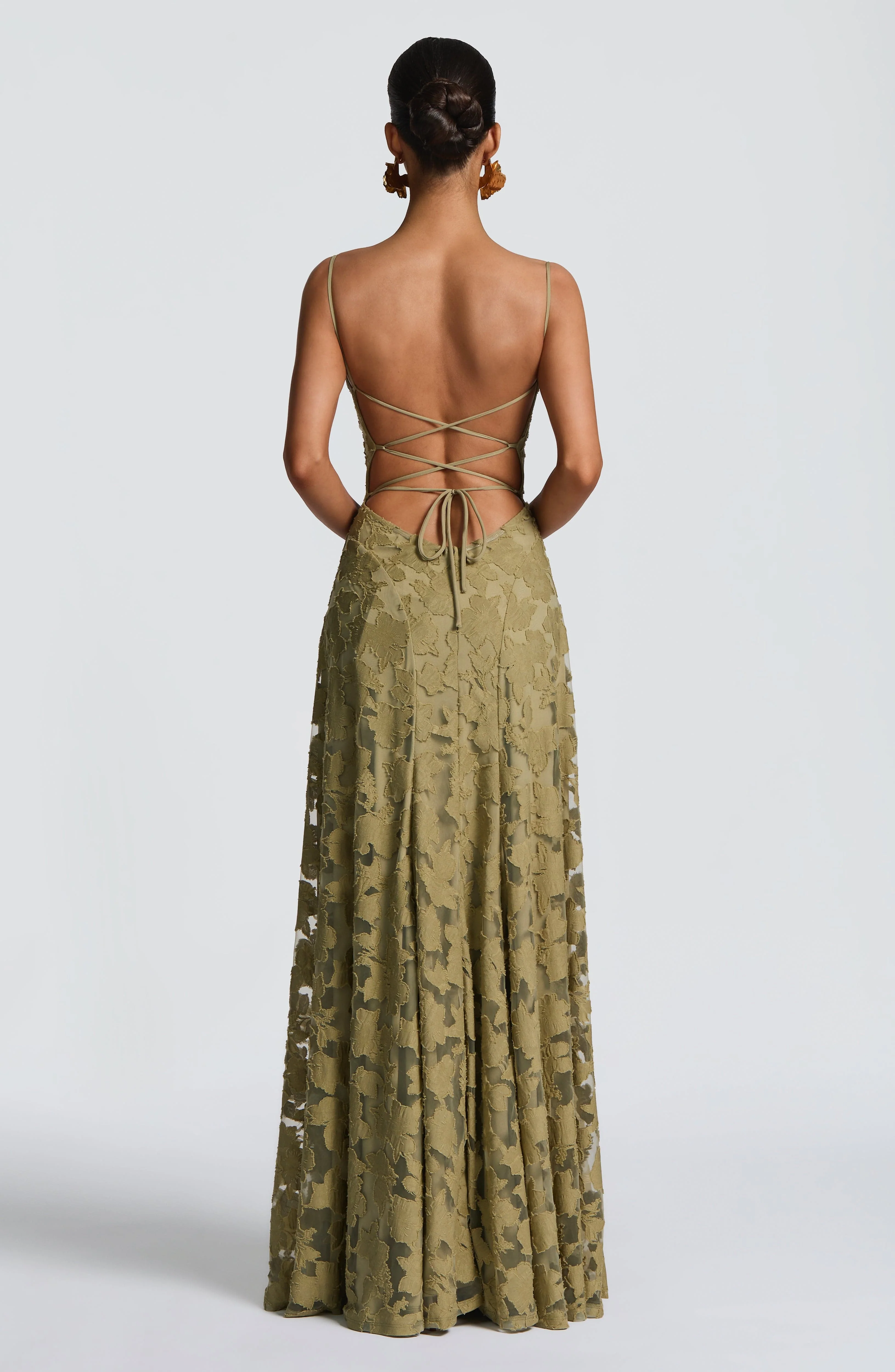 Francis Maxi Dress - Sage - Image 2