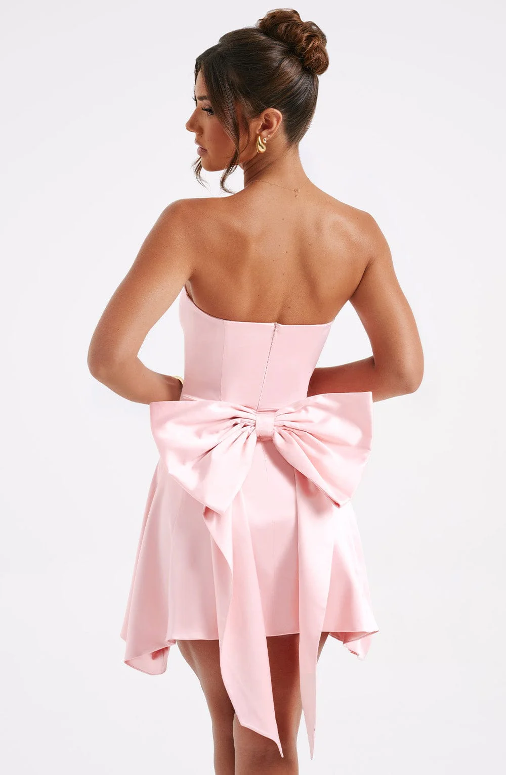 Freja Mini Dress - Blush - Image 7