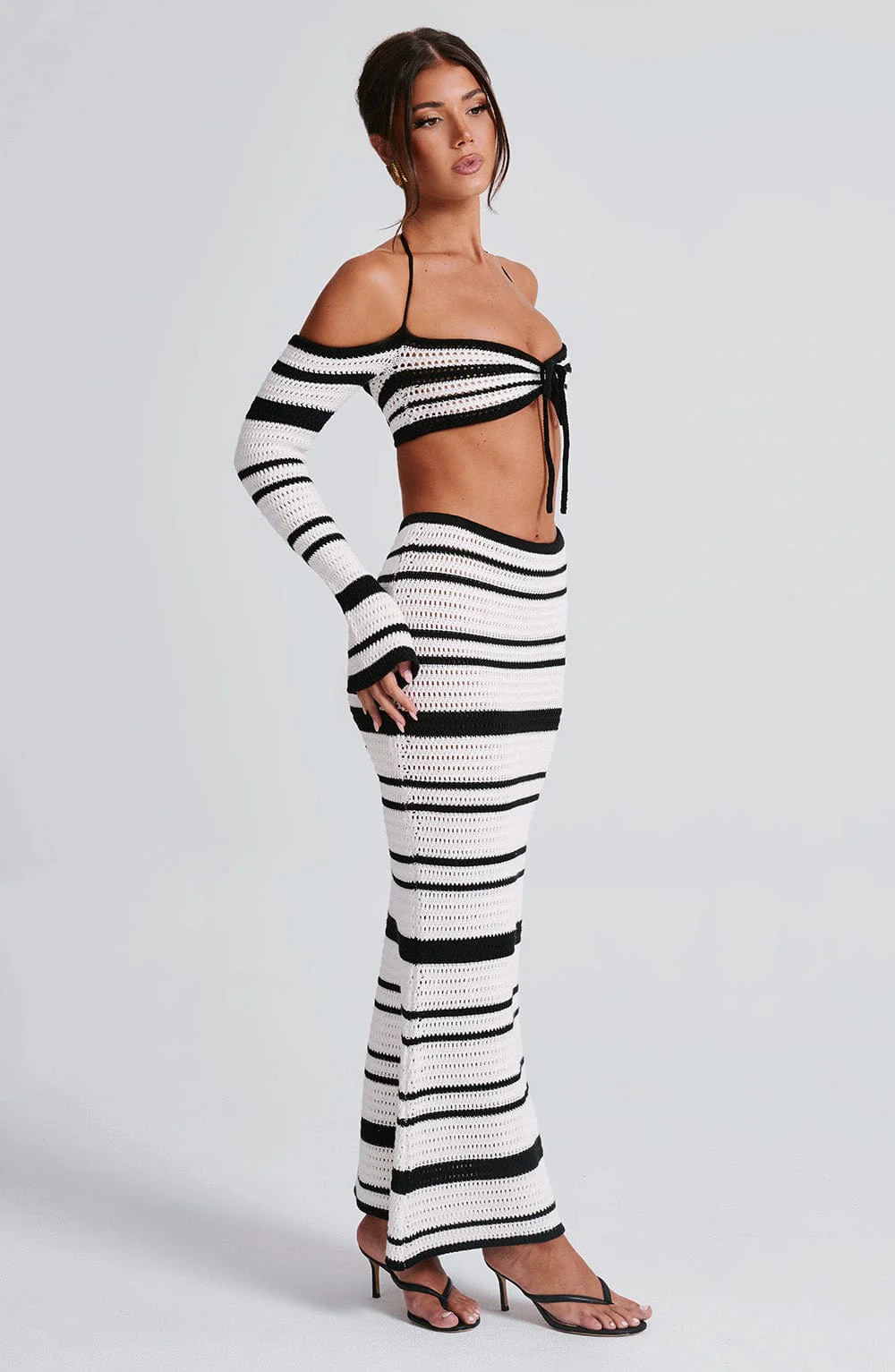 Georgia Top - Black/White - Image 8